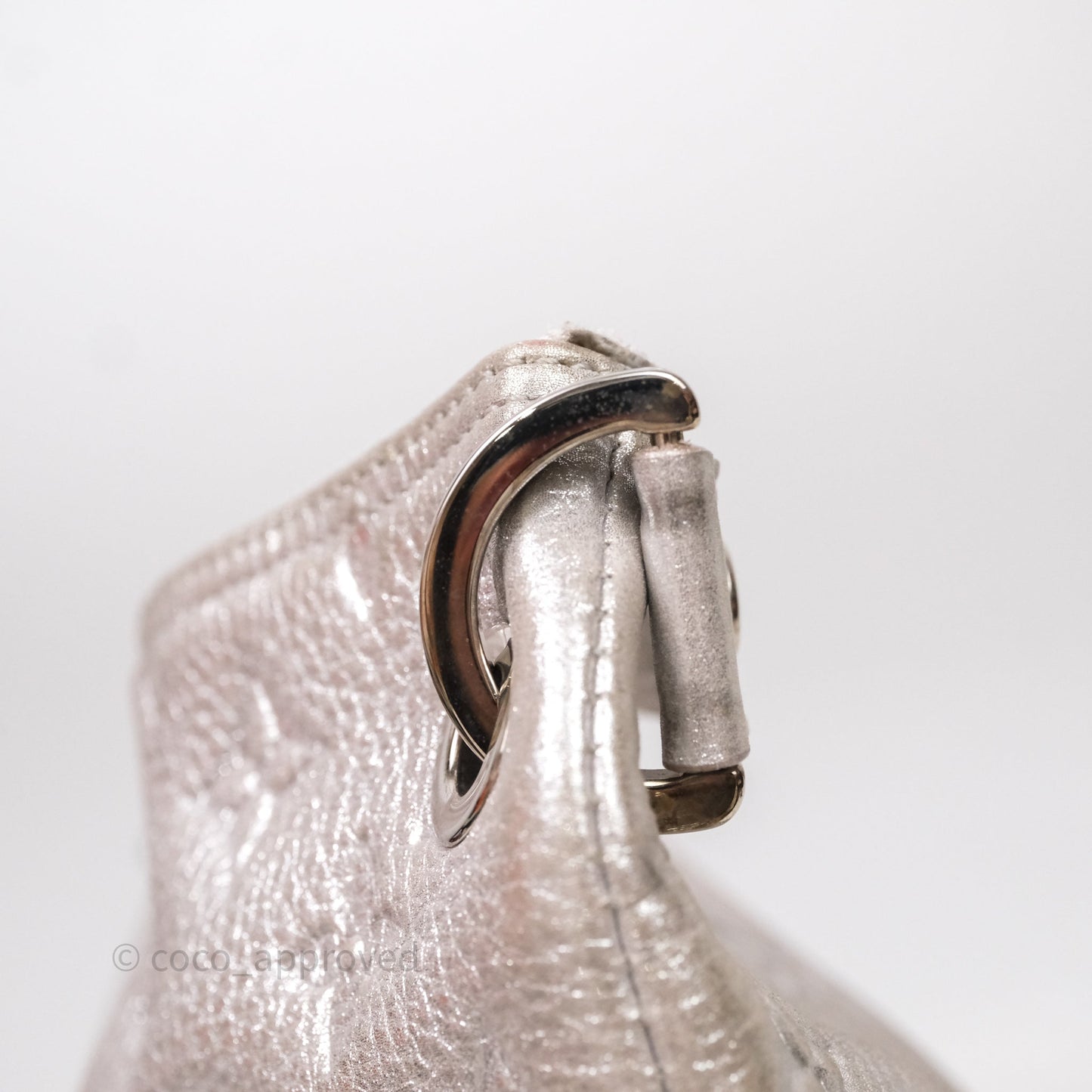Louis Vuitton Monogram Shimmer Halo Bag Silver