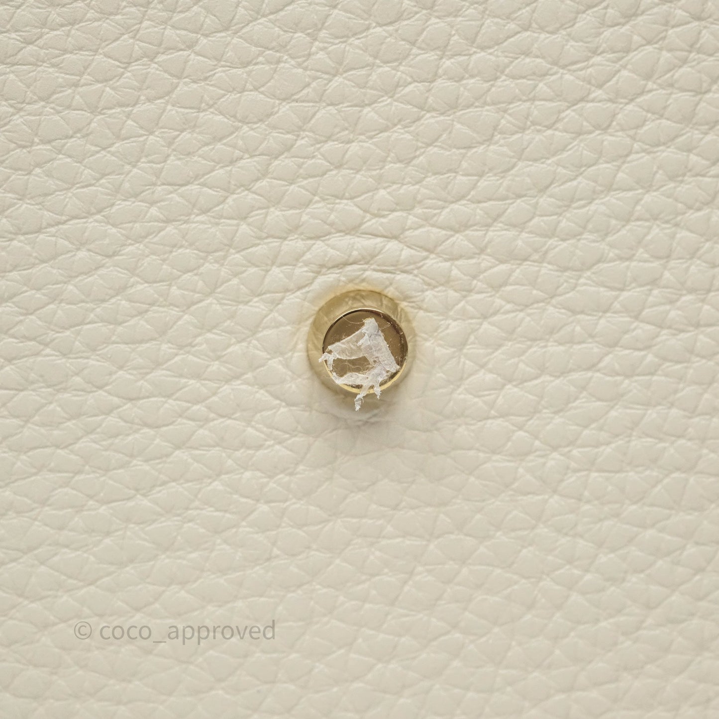 Hermès Lindy 26 Beton 8L Clemence Gold Hardware