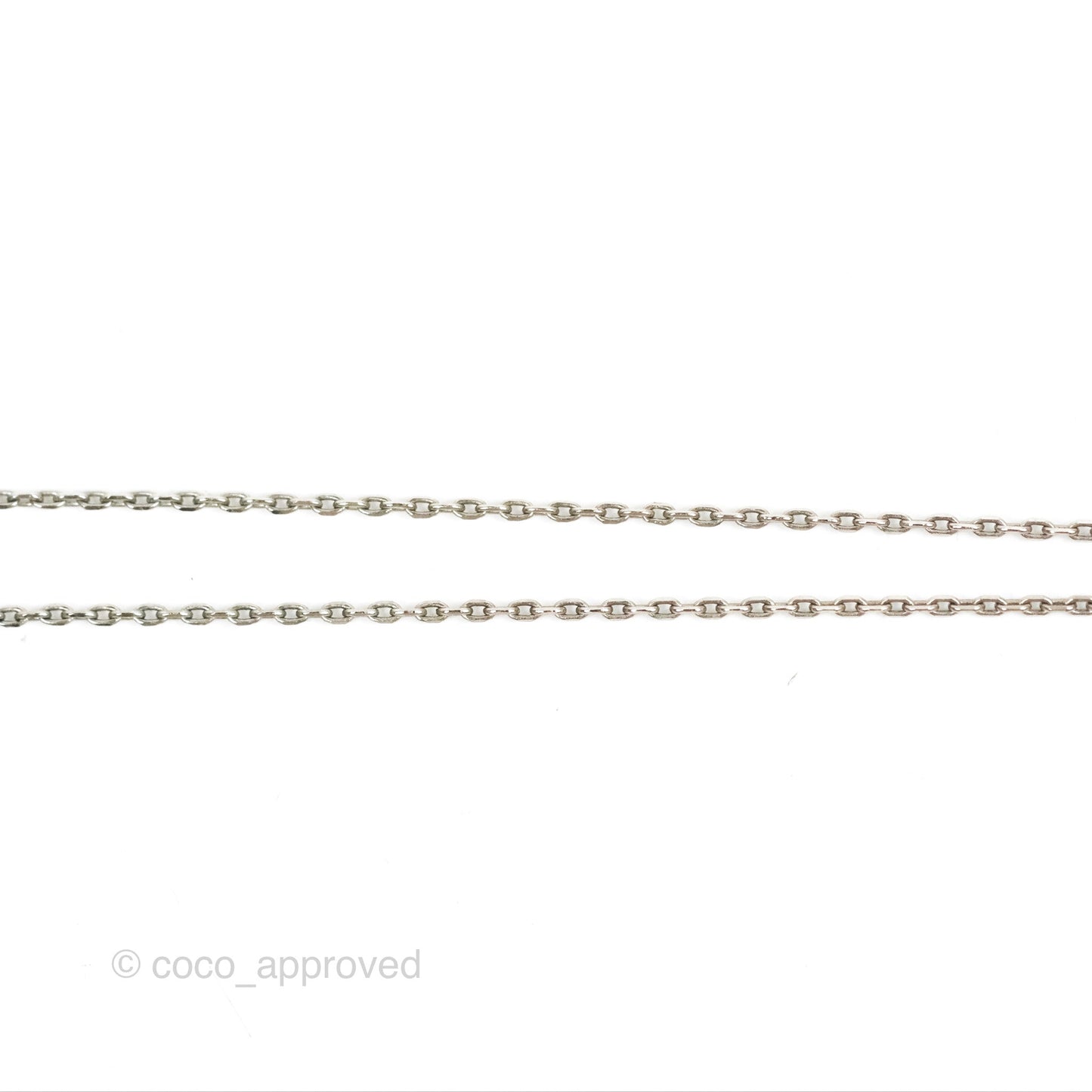 Hermès Small O'Kelly Pendant Necklace Etoupe Swift Palladium Hardware