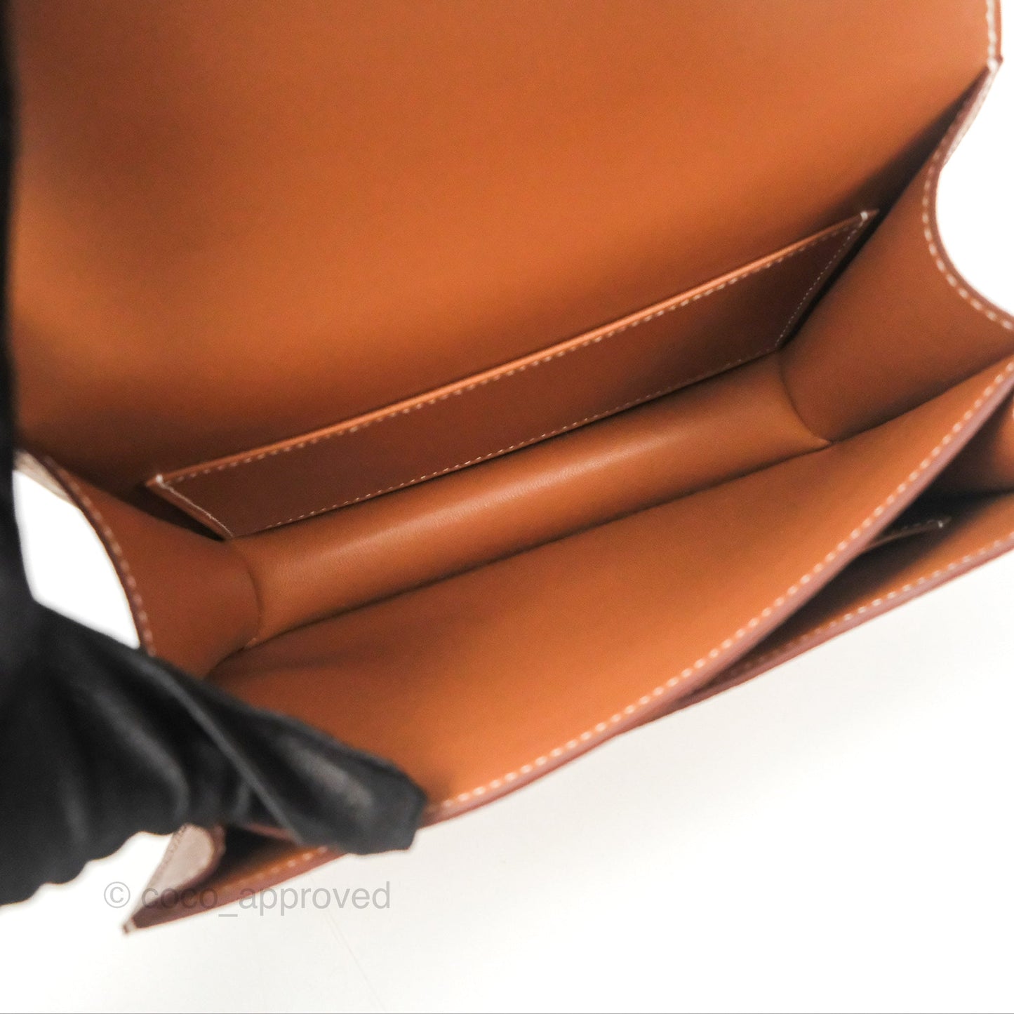 Hermès Constance Mini 18 with Mirror Gold Epsom Rose Gold Hardware