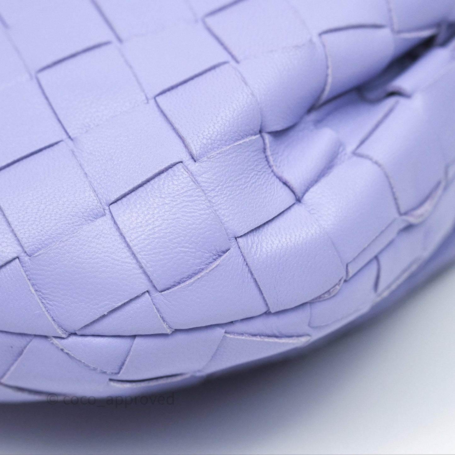 Bottega Veneta Mini Jodie Bag Purple Intrecciato Lambskin