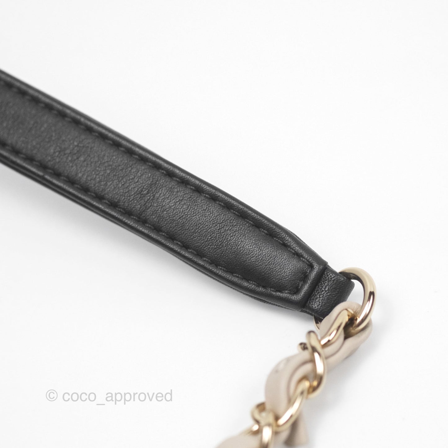 Chanel New Small Deauville Black/Taupe Canvas