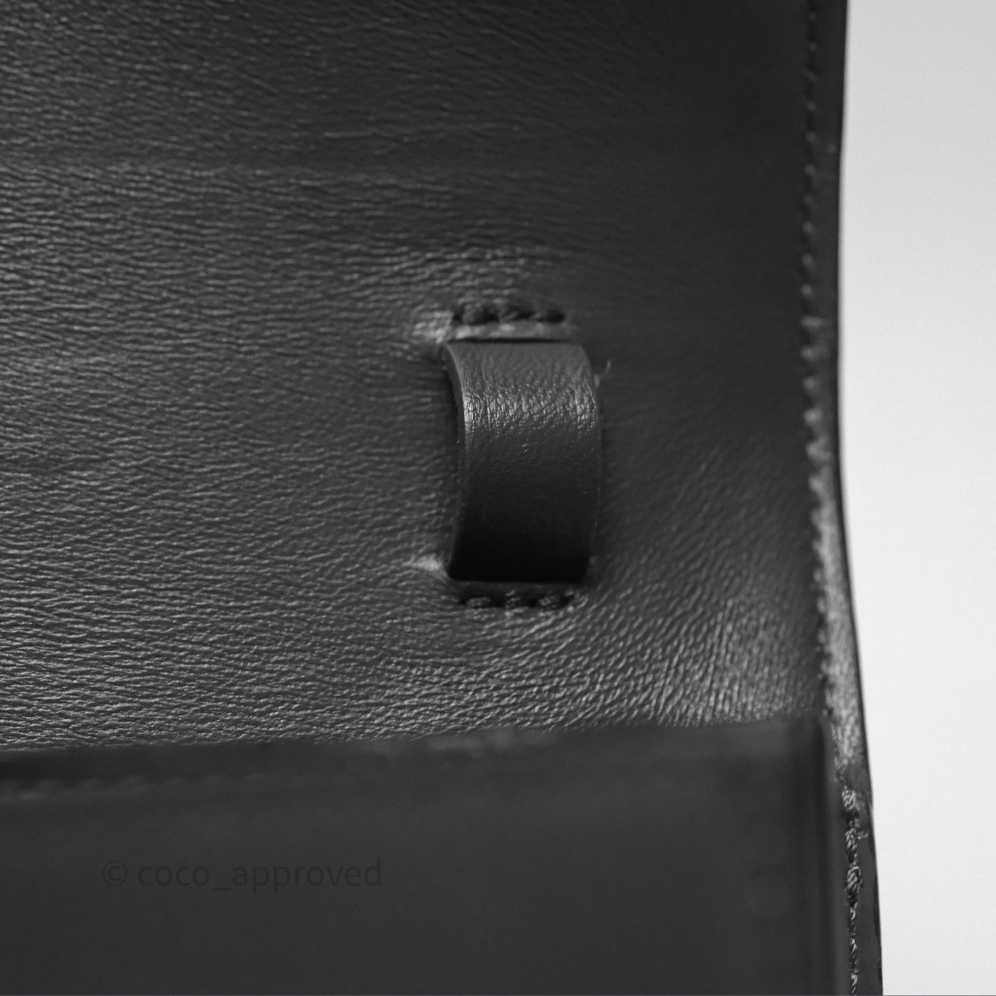 Celine Teen Classic Box Flap Dark Grey Box Calfskin