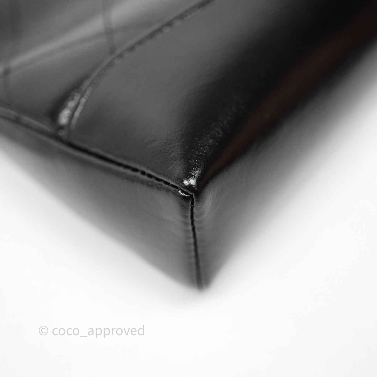 Chanel Nano 31 Black Shiny Calfskin Gold Hardware