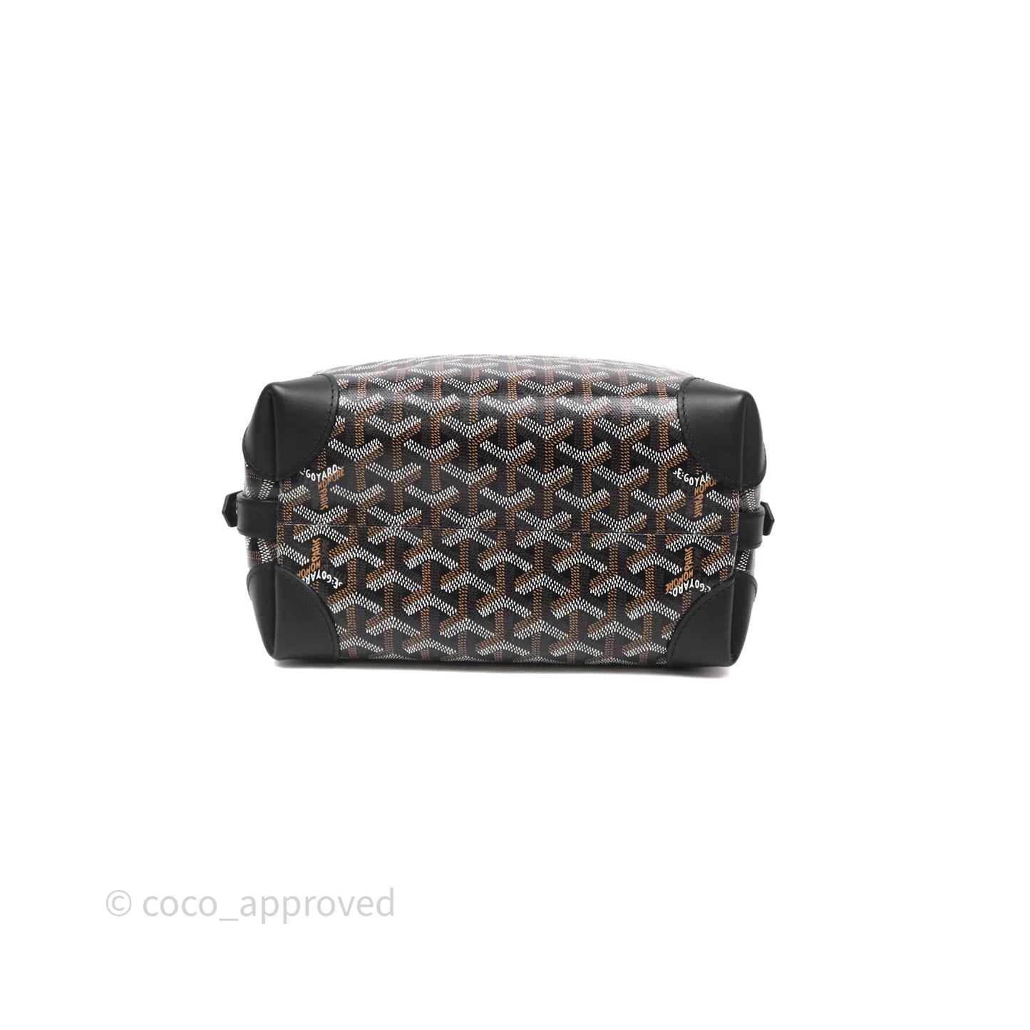 Goyard Bowling 25 Toiletry Black