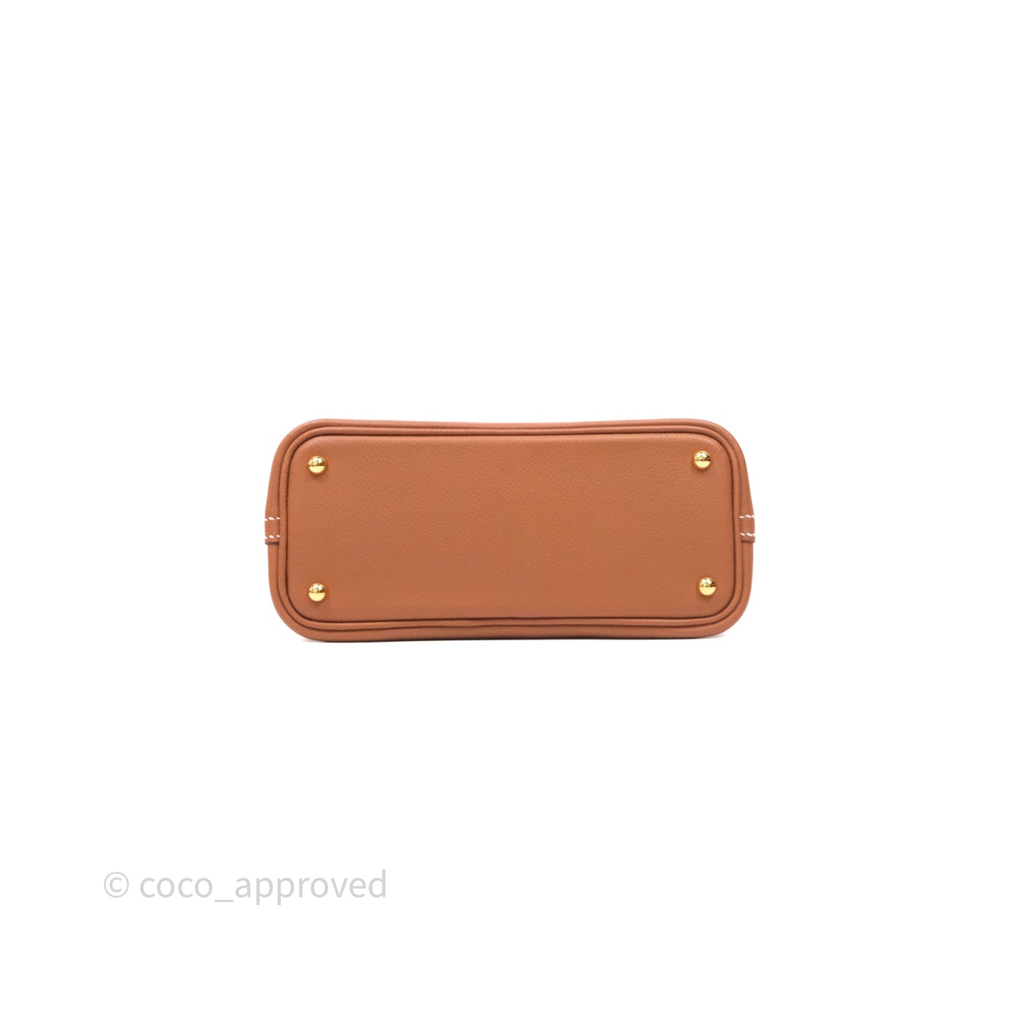 Hermès Bolide Mini 1923 Gold Evercolor Gold Hardware