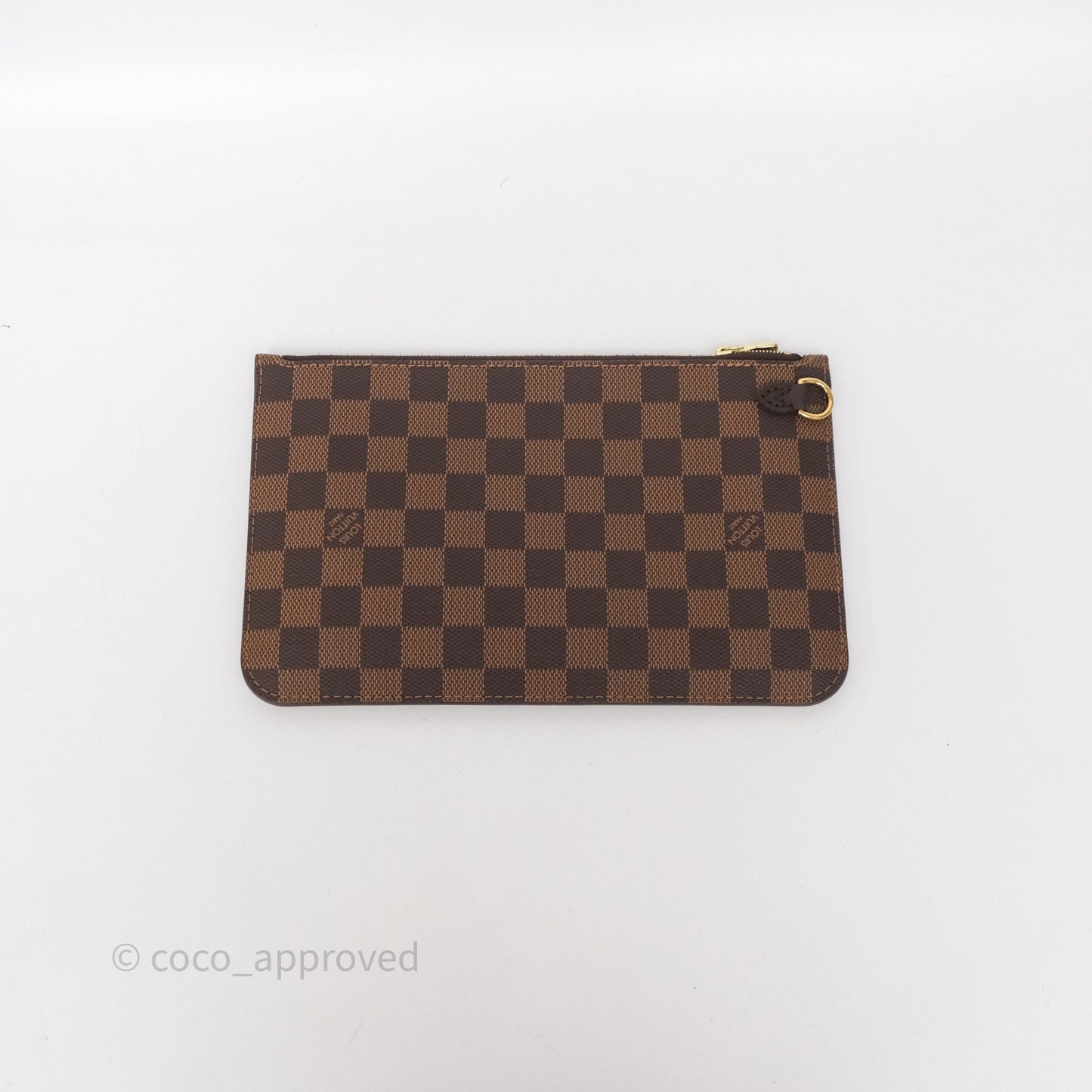 Louis Vuitton Neverfull MM Tote Bag Damier Ebene Canvas