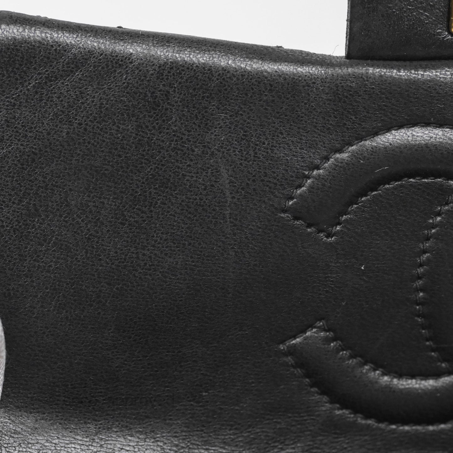Chanel Vintage Mini Square Black Lambskin 24K Gold Hardware