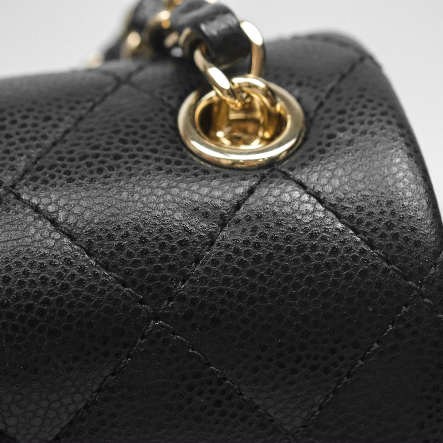 Chanel Small Duma Backpack Caviar Black Gold Hardware