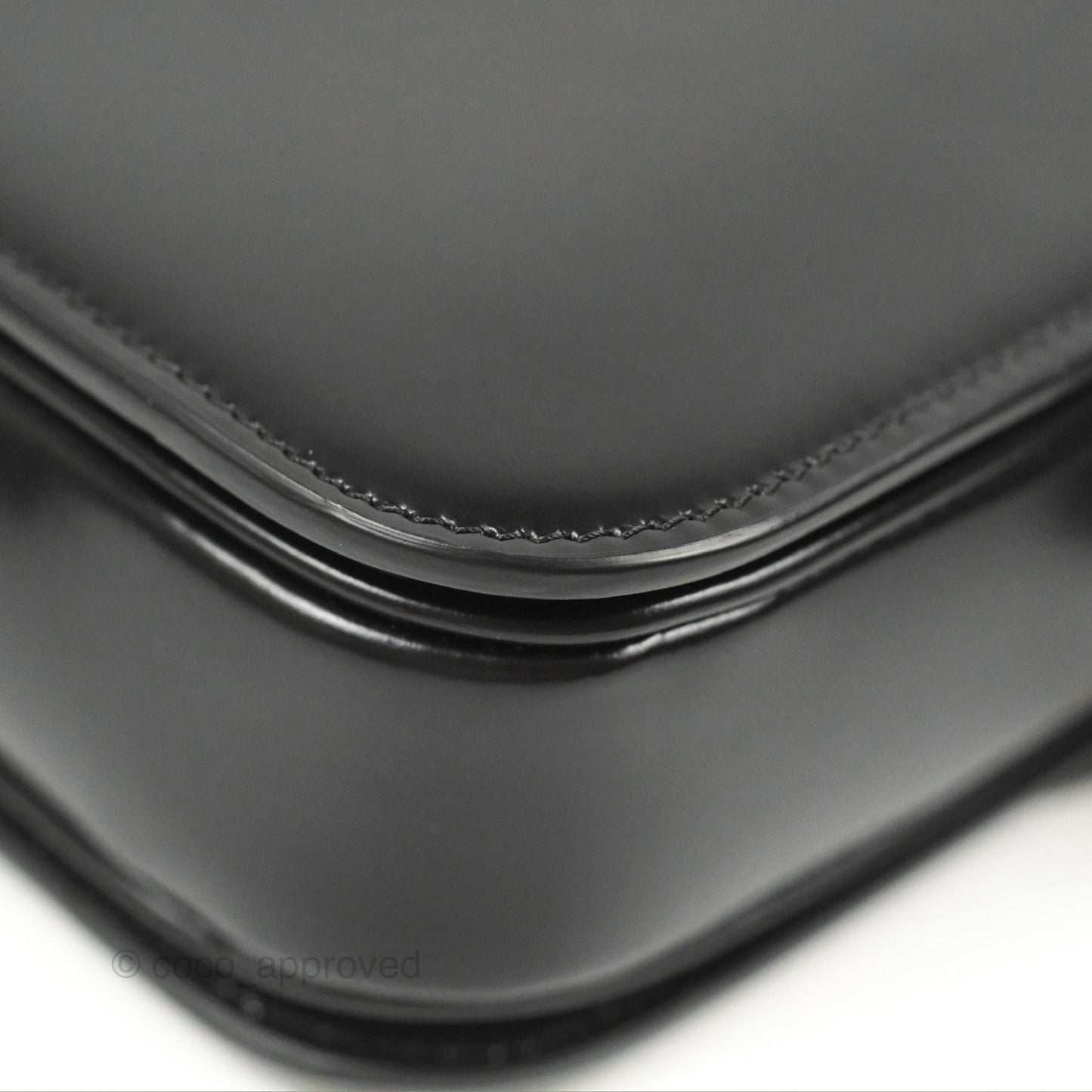 Celine Medium Triomphe Black Shiny Calfskin