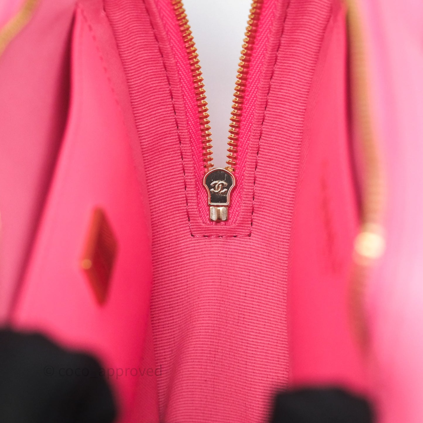 Chanel Large Heart Bag Pink Lambskin Gold Hardware 22S