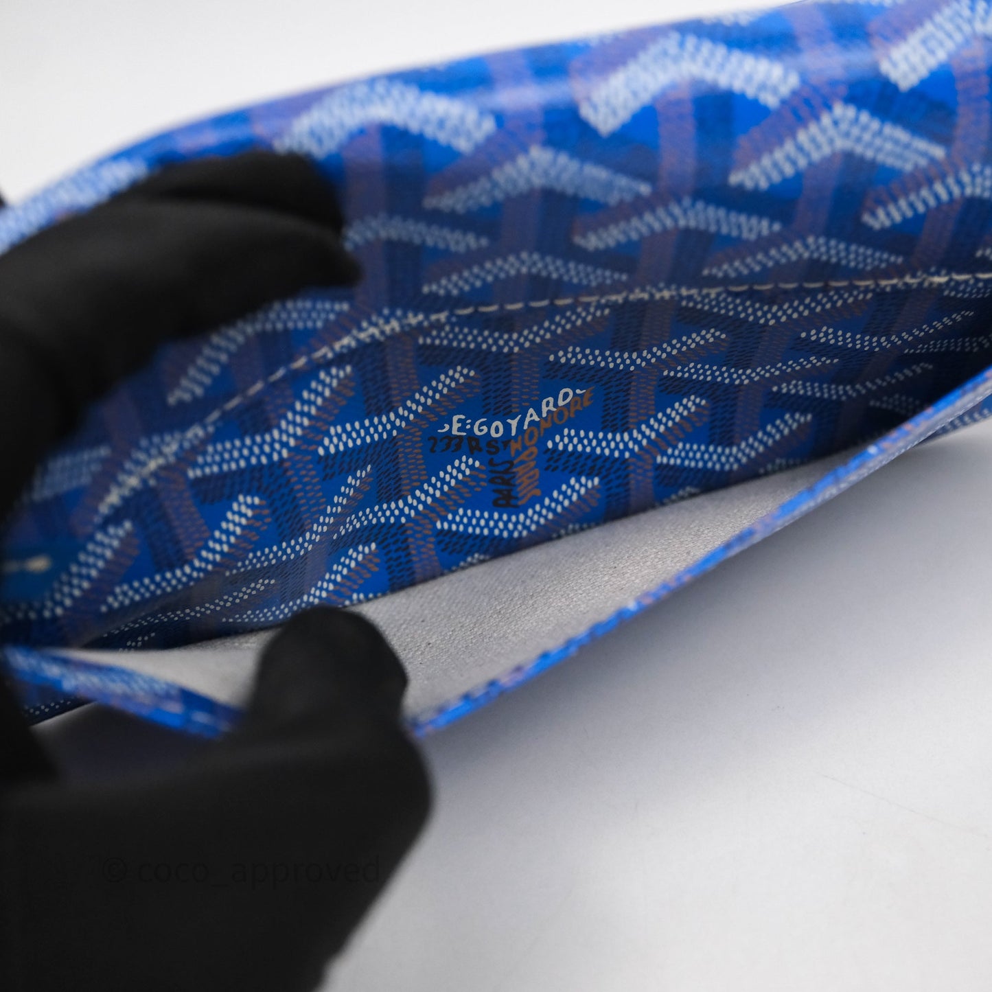 Goyard Bohème Hobo Bag Bleu Ciel Goyardine Canvas