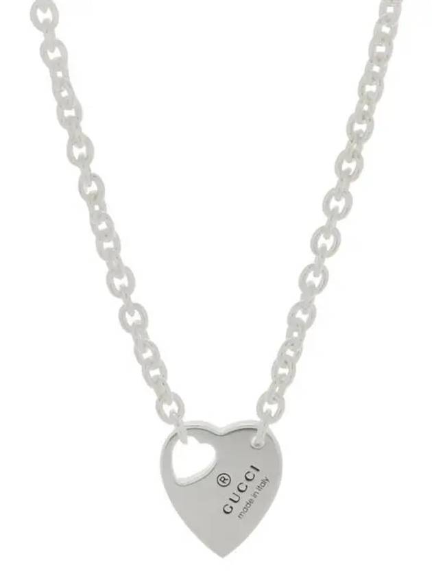 Luxury Gucci Trending 2025 Trademark Chain Pendant Necklace Silver