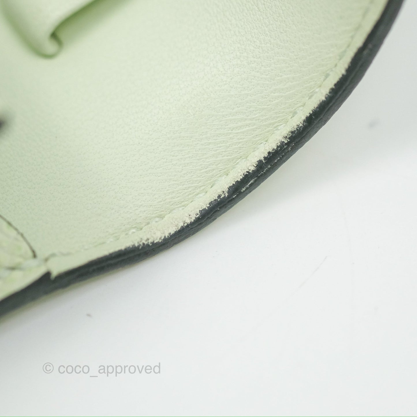 Hermès Constance To Go Wallet Vert Fizz Epsom Palladium Hardware