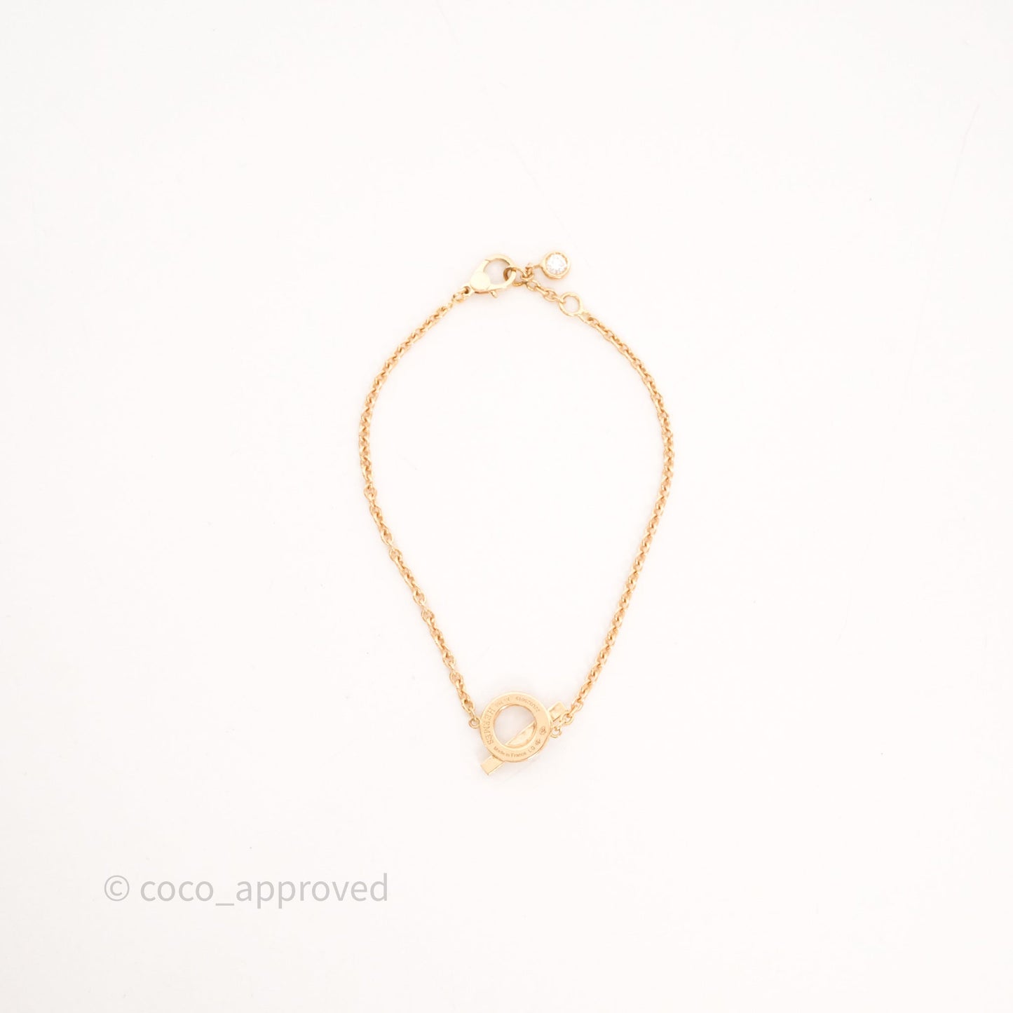 Hermès Finesse Bracelet Rose Gold
