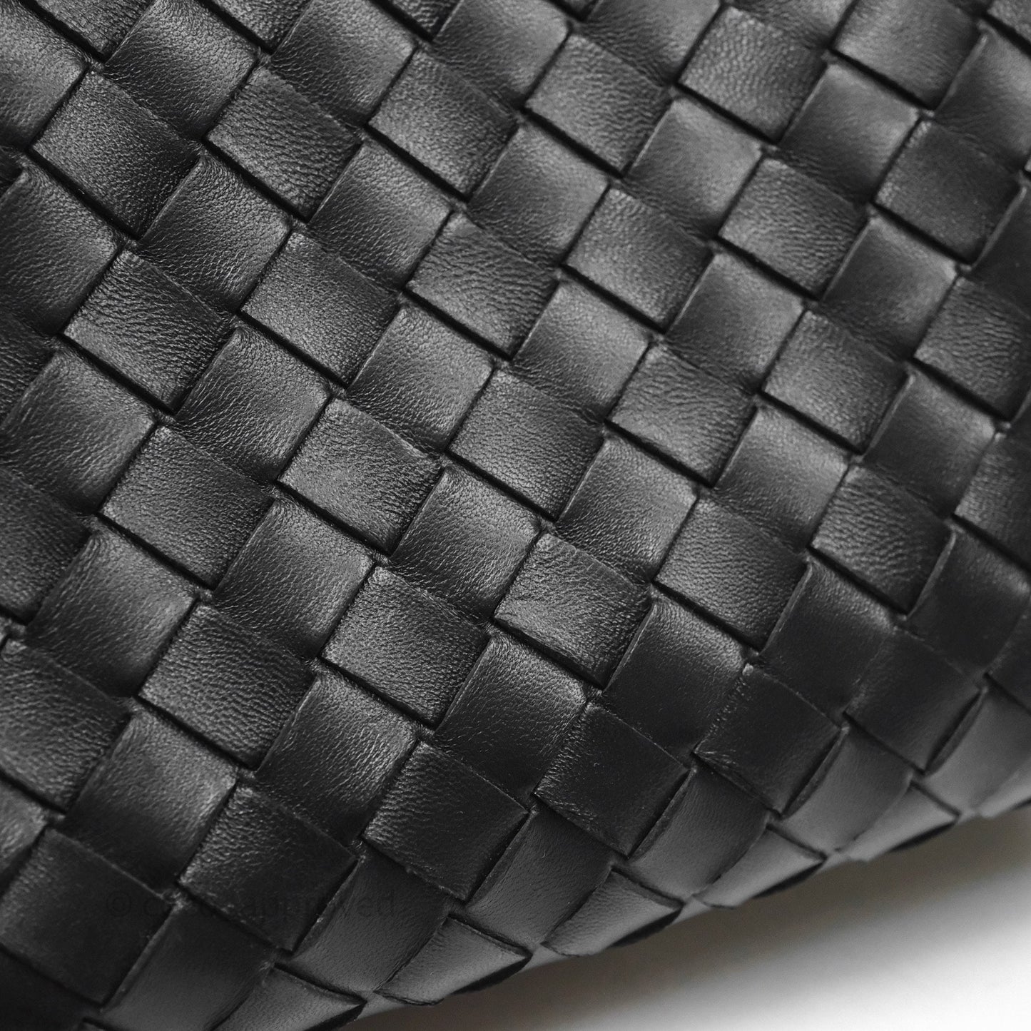 Bottega Veneta Small Andiamo Bag Black Intrecciato Lambskin