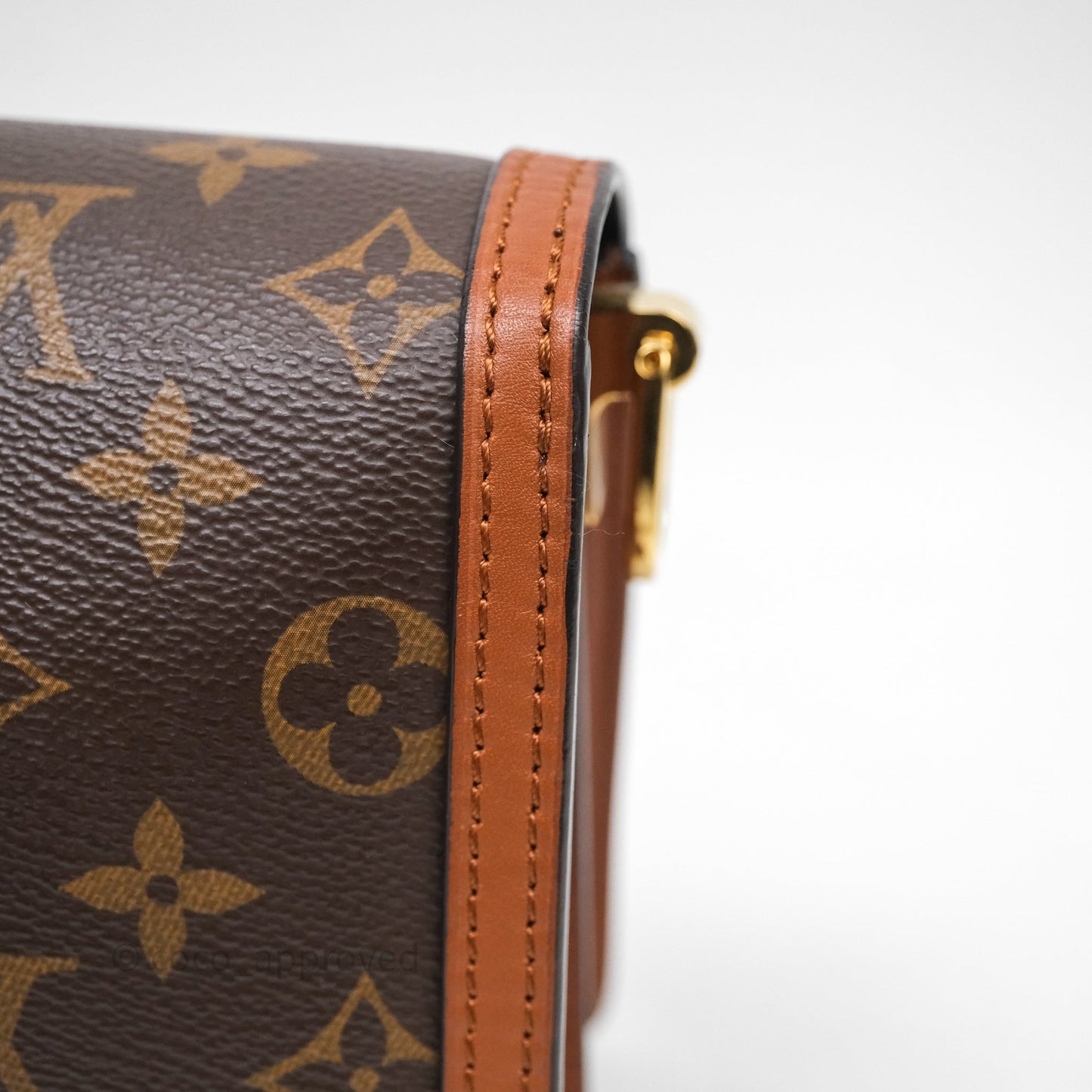 Louis Vuitton Mini Dauphine Monogram Tan Calfskin