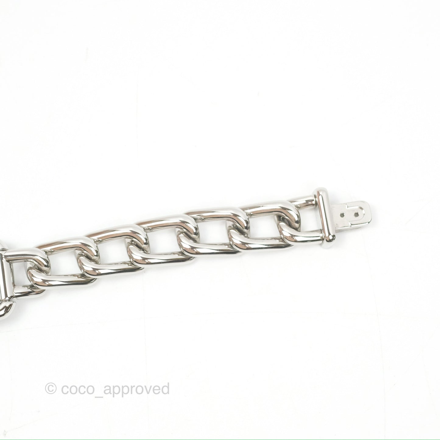 Hermès Nantucket Watch Steel Bracelet Palladium