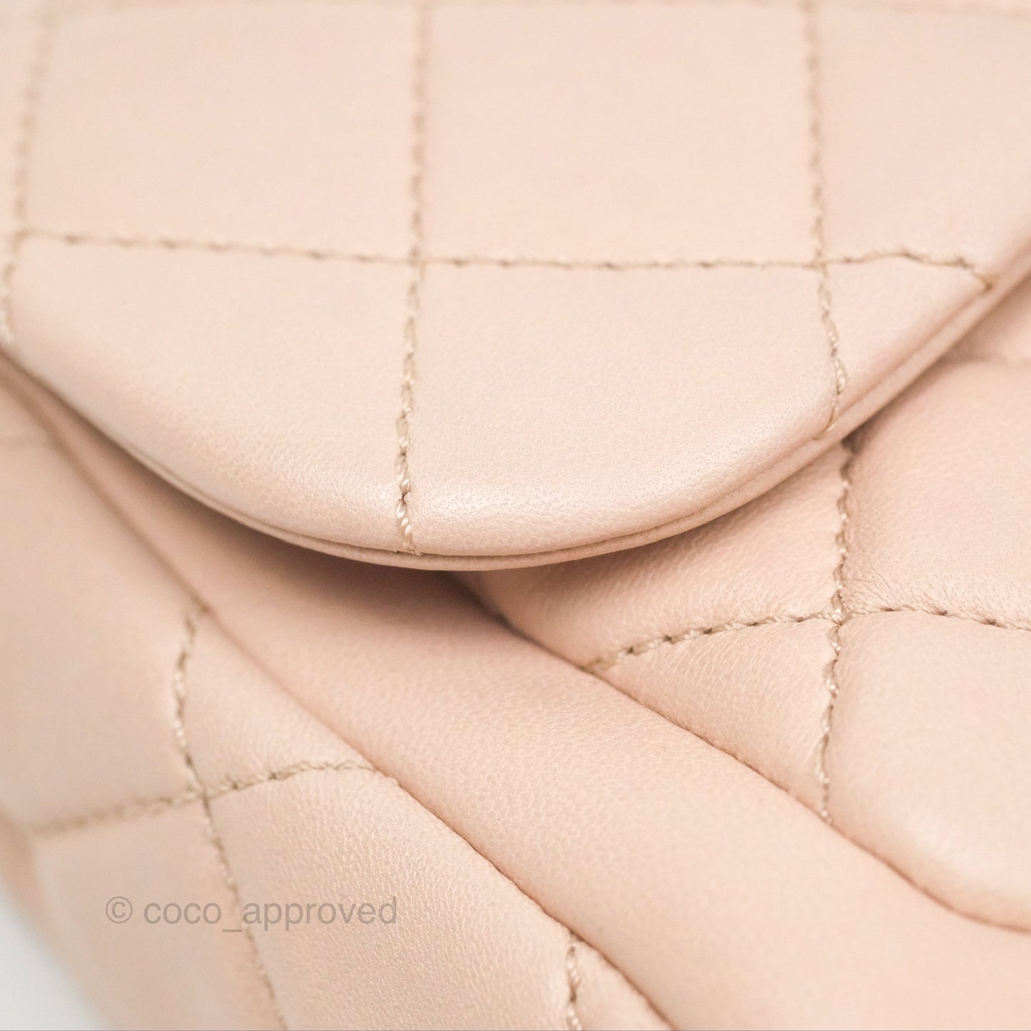 Chanel Flap Bag Pink Aged Gold Hardware