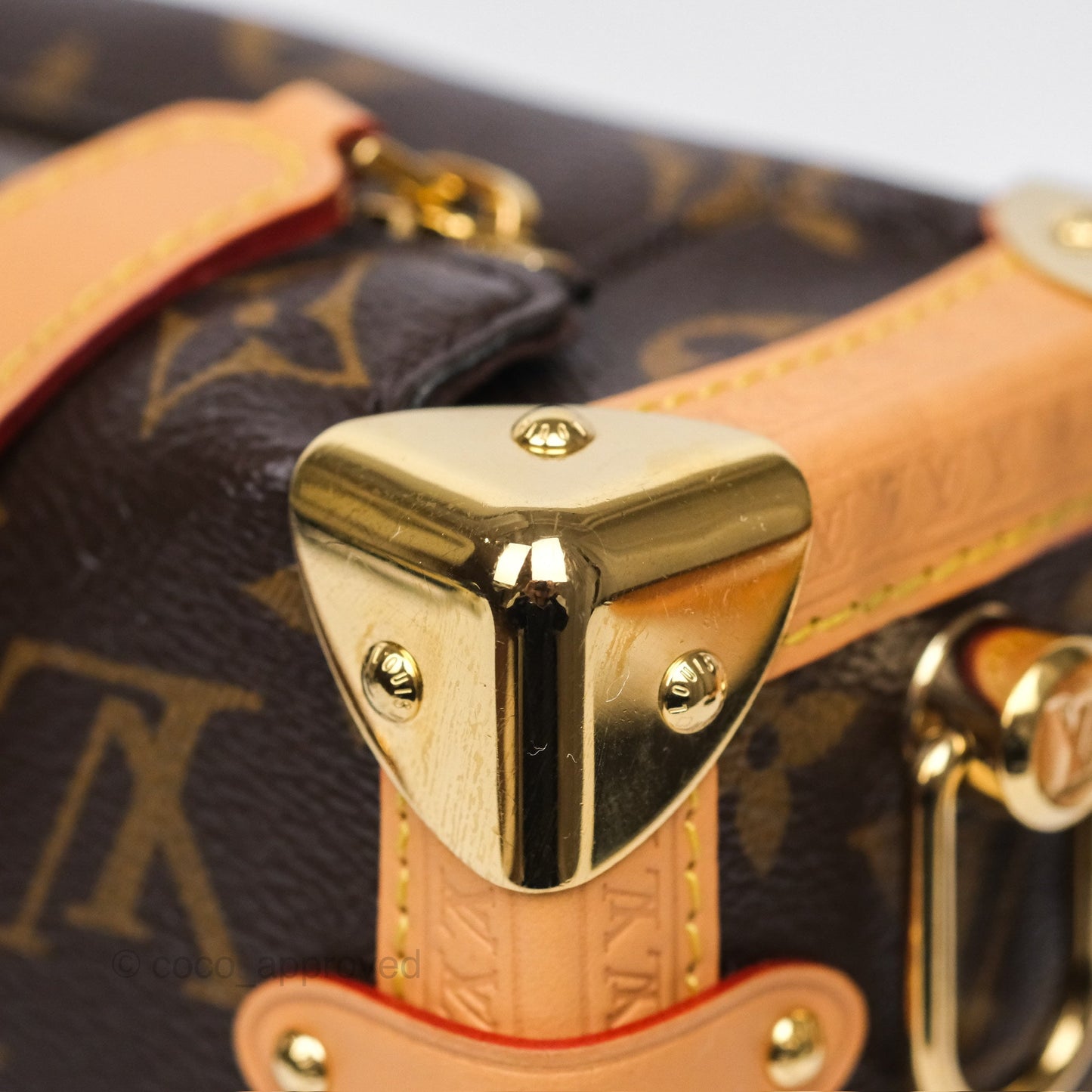 Louis Vuitton Side Trunk MM Monogram Canvas