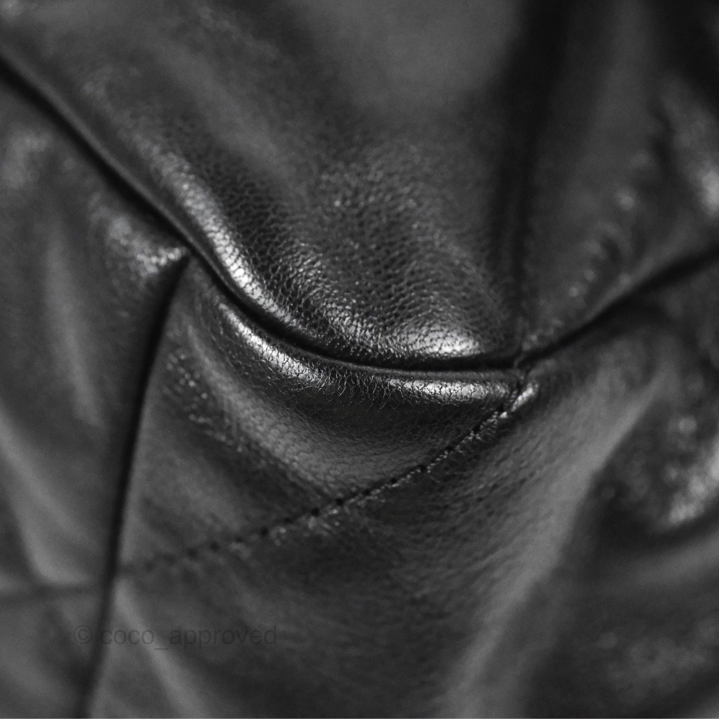 Chanel 19 Medium Black Goatskin Mixed Hardware