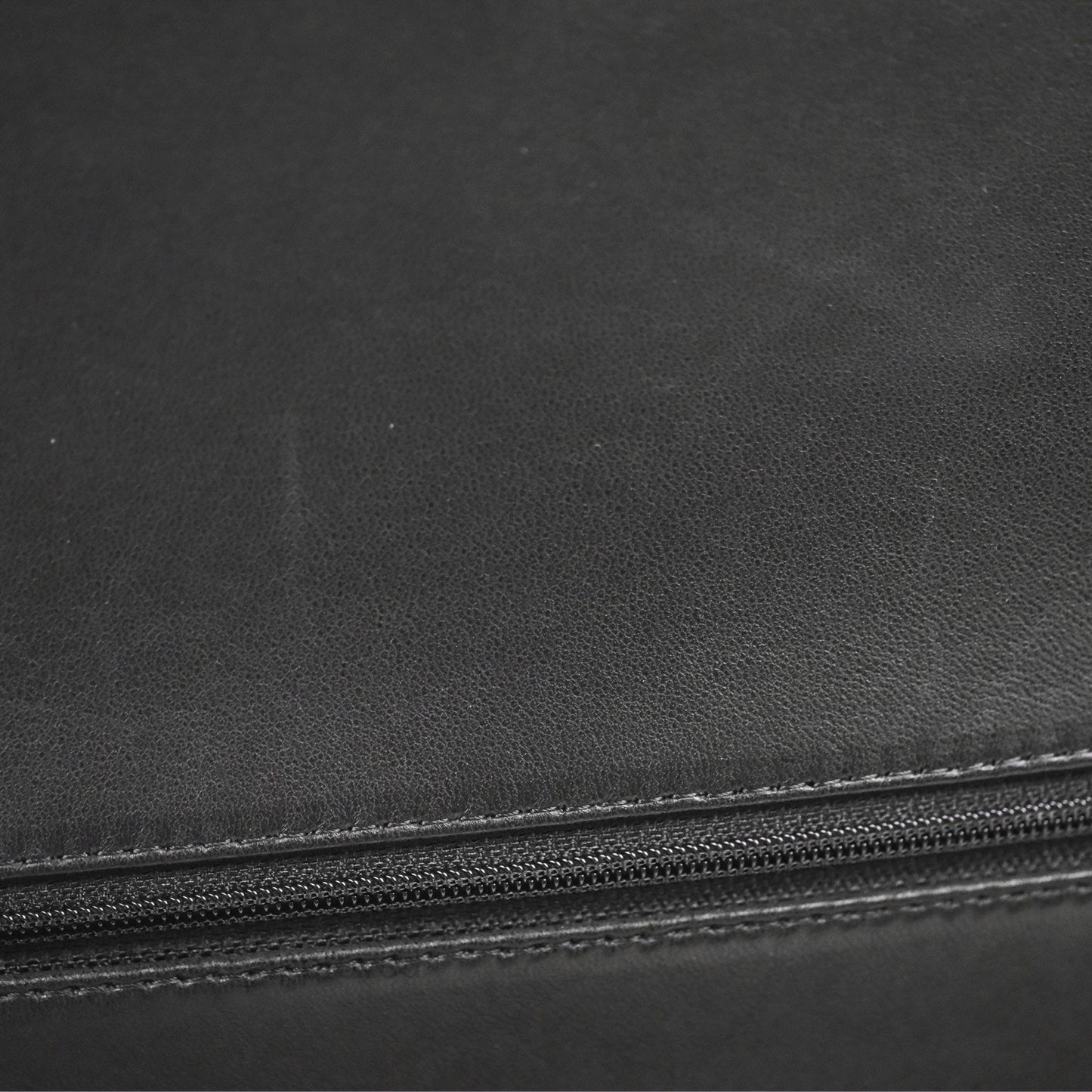 Chanel Quilted Maxi Double Flap Black Lambskin Silver Hardware
