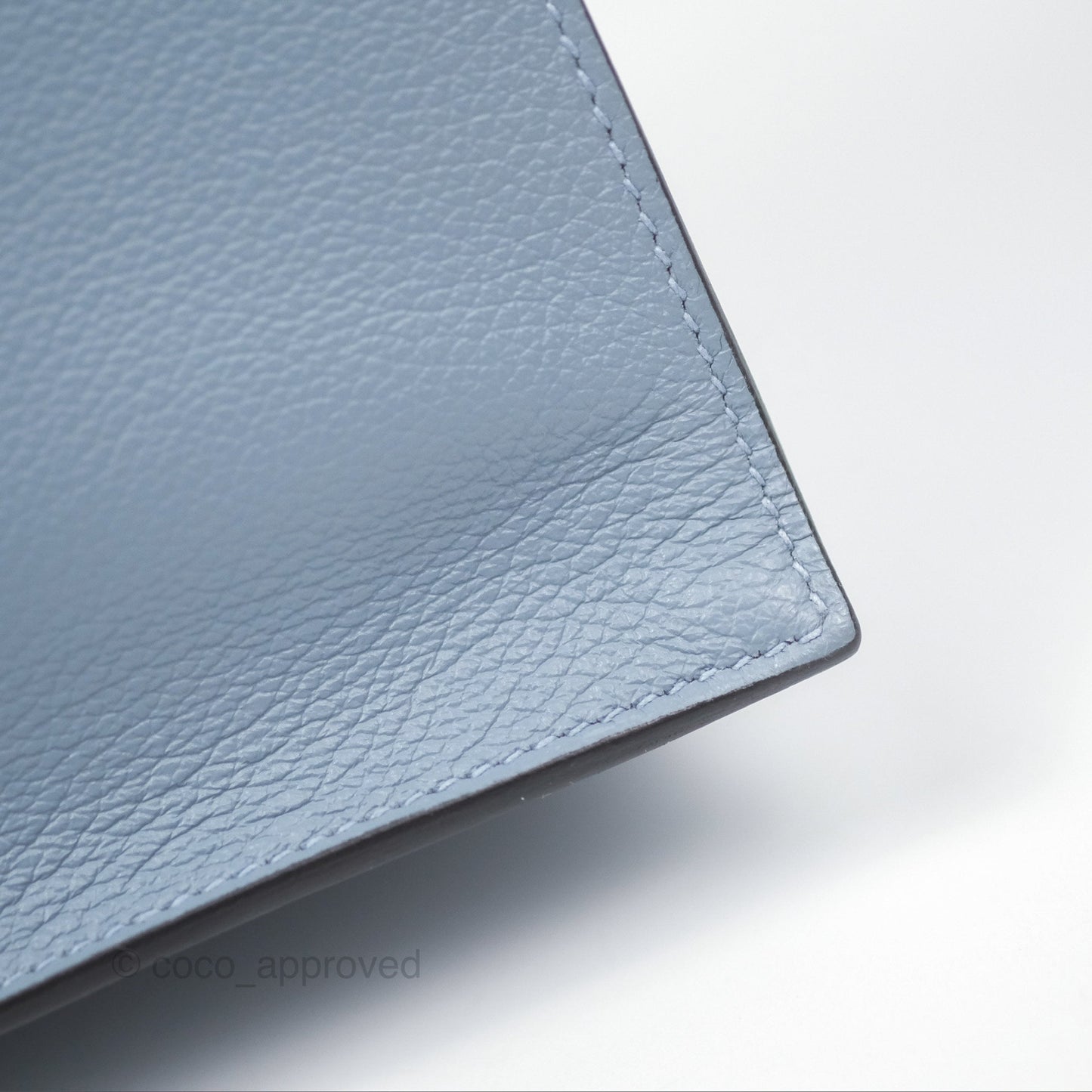 Hermès Kelly Danse II Bag Blue Lin J7 Evercolor Gold Hardware