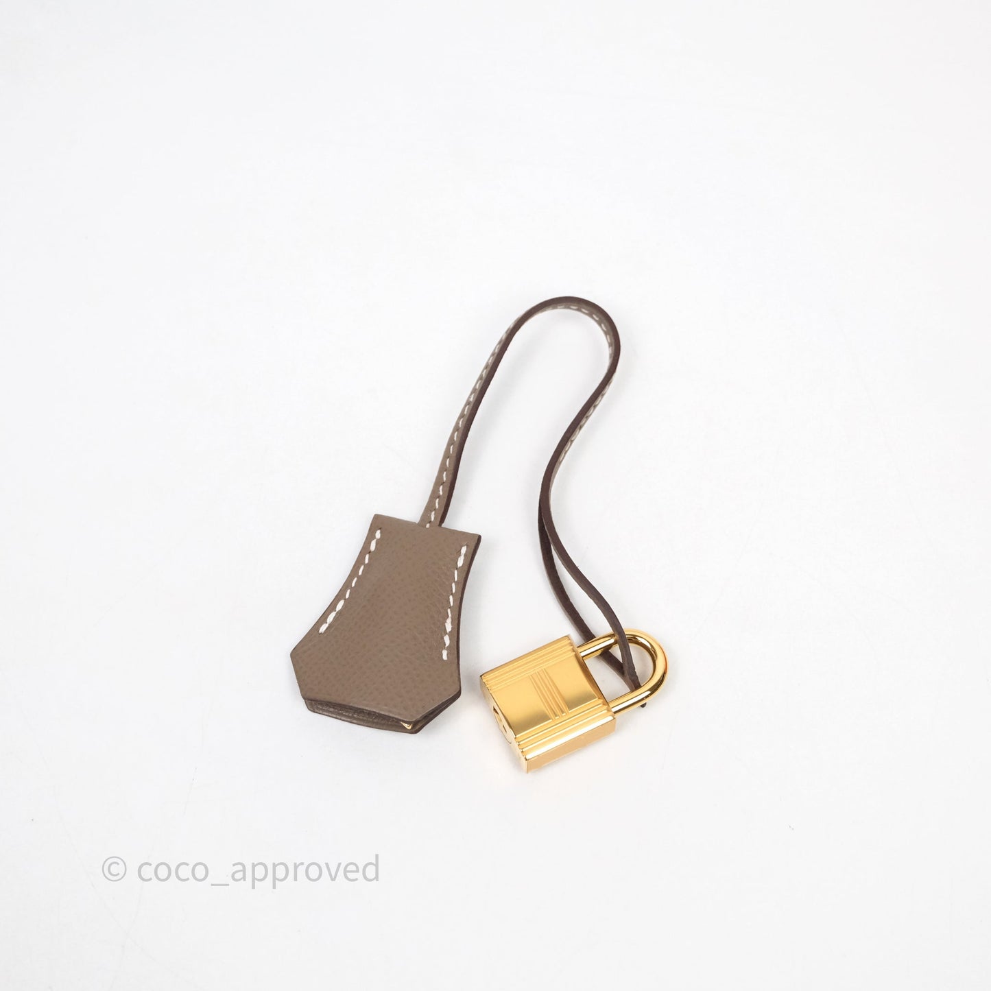Hermes Kelly 25 Etoupe 18 Epsom Gold Hardware