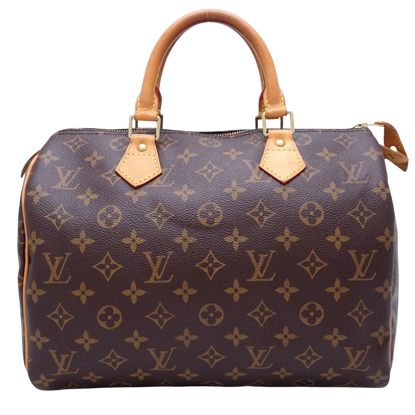 Louis Vuitton Speedy 30  Canvas Handbag ()