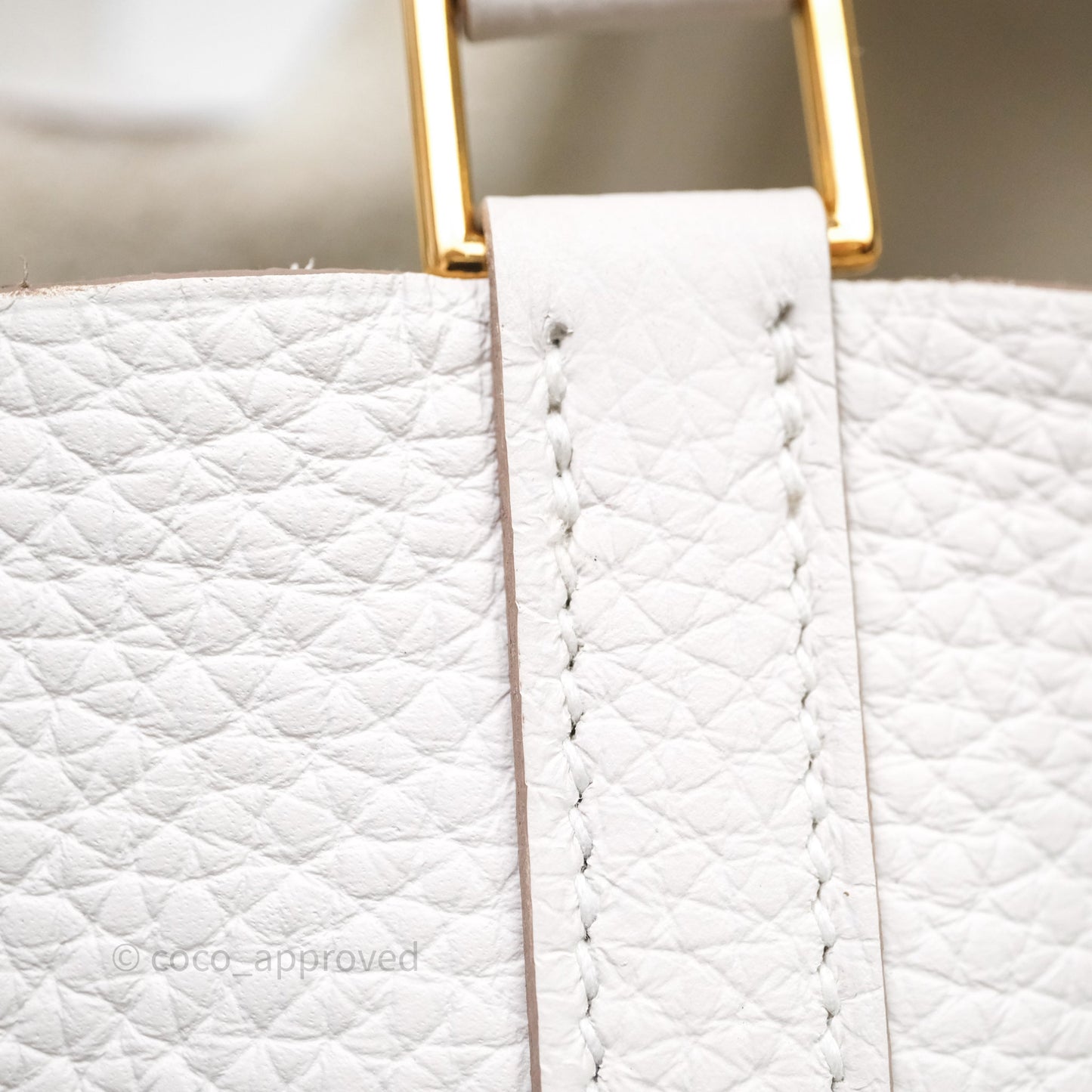 Hermes Picotin Lock 18 Gris Pale M4 Clemence Gold Hardware