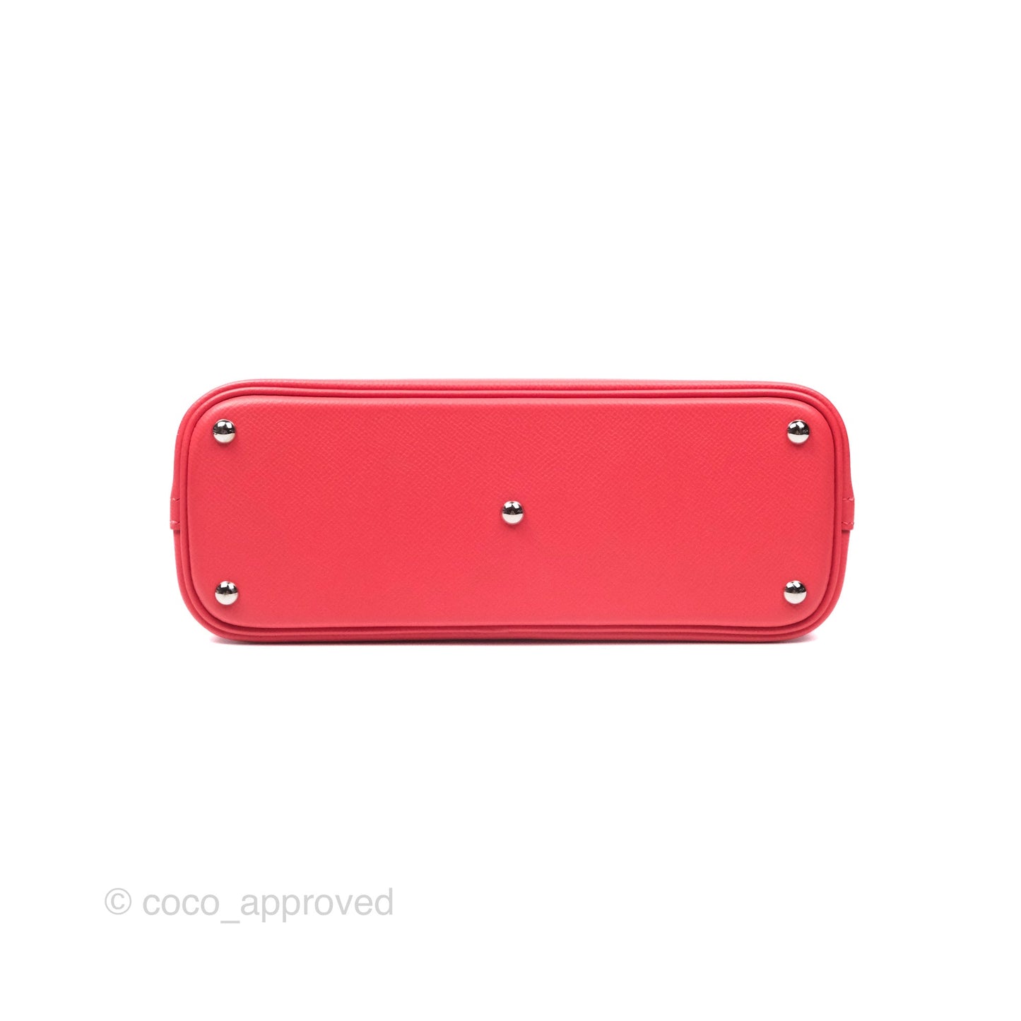 Hermès Bolide 27 Rose Jaipur T5 Epsom Palladium Hardware