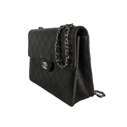 Luxury Chanel bag Vintage Square Classic Single Flap Bag Lambskin