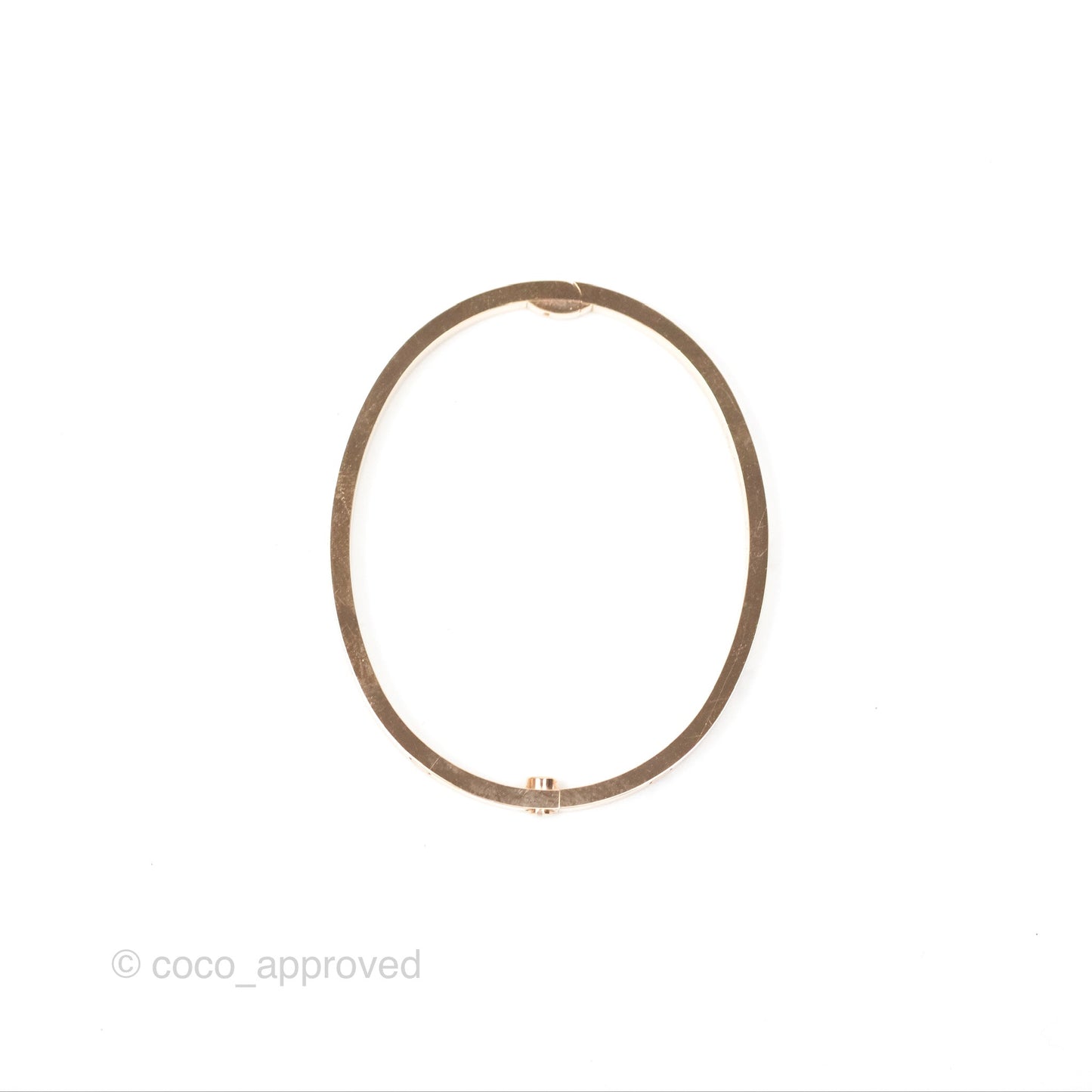 Cartier Small Love Bracelet Rose Gold Size 15