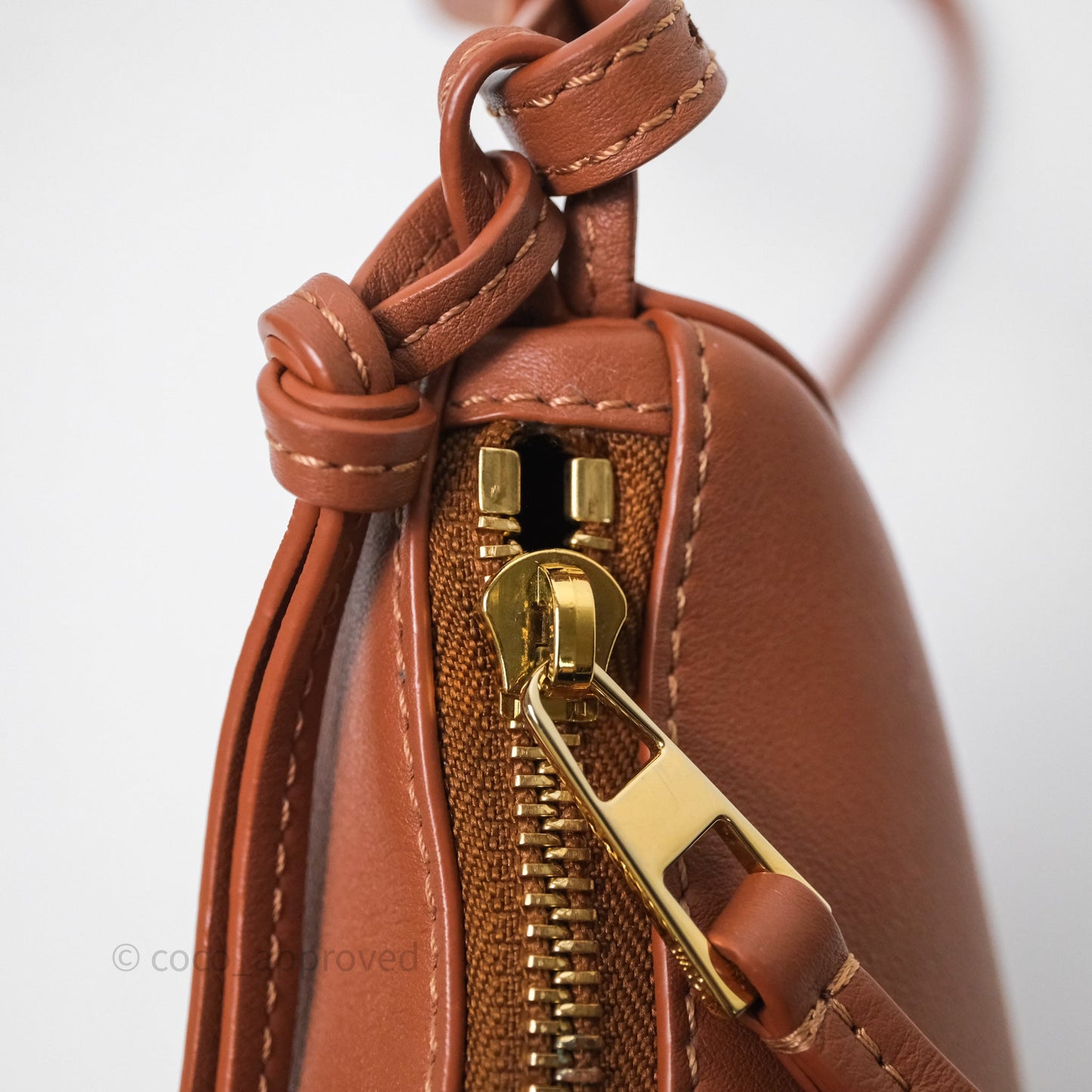Loewe Mini Hammock Shoulder Bag Brown