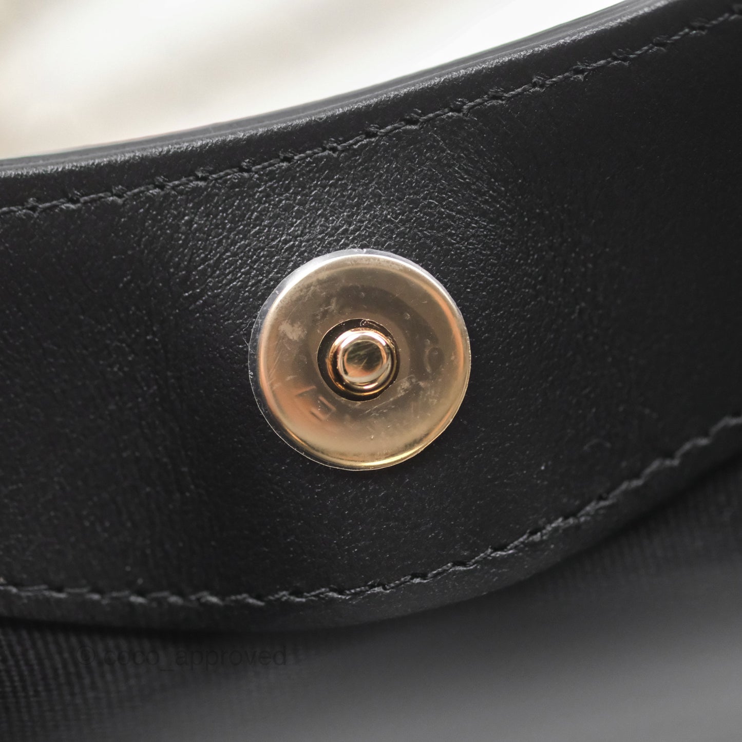 Chanel Nano 31 Black Shiny Calfskin Gold Hardware
