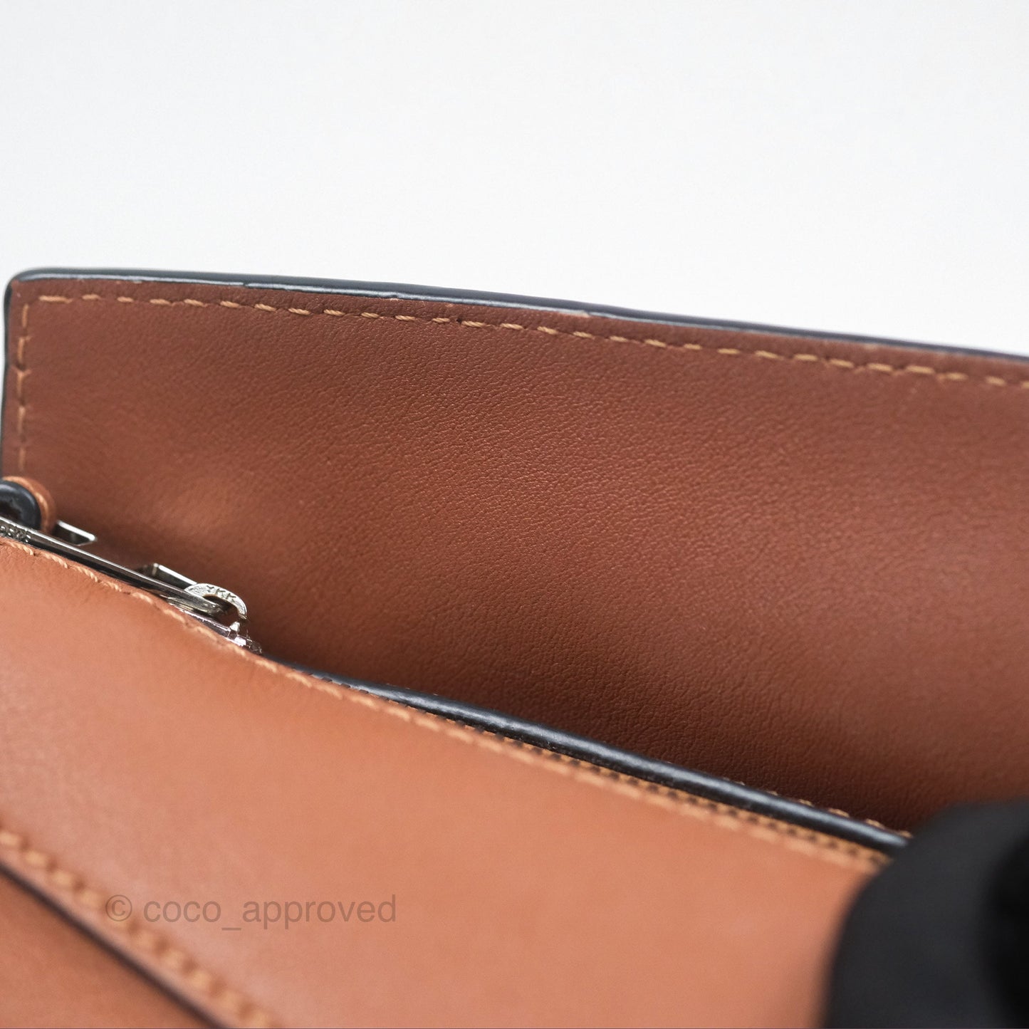 Loewe Mini Puzzle Edge Bag Tan Calfskin Palladium Hardware