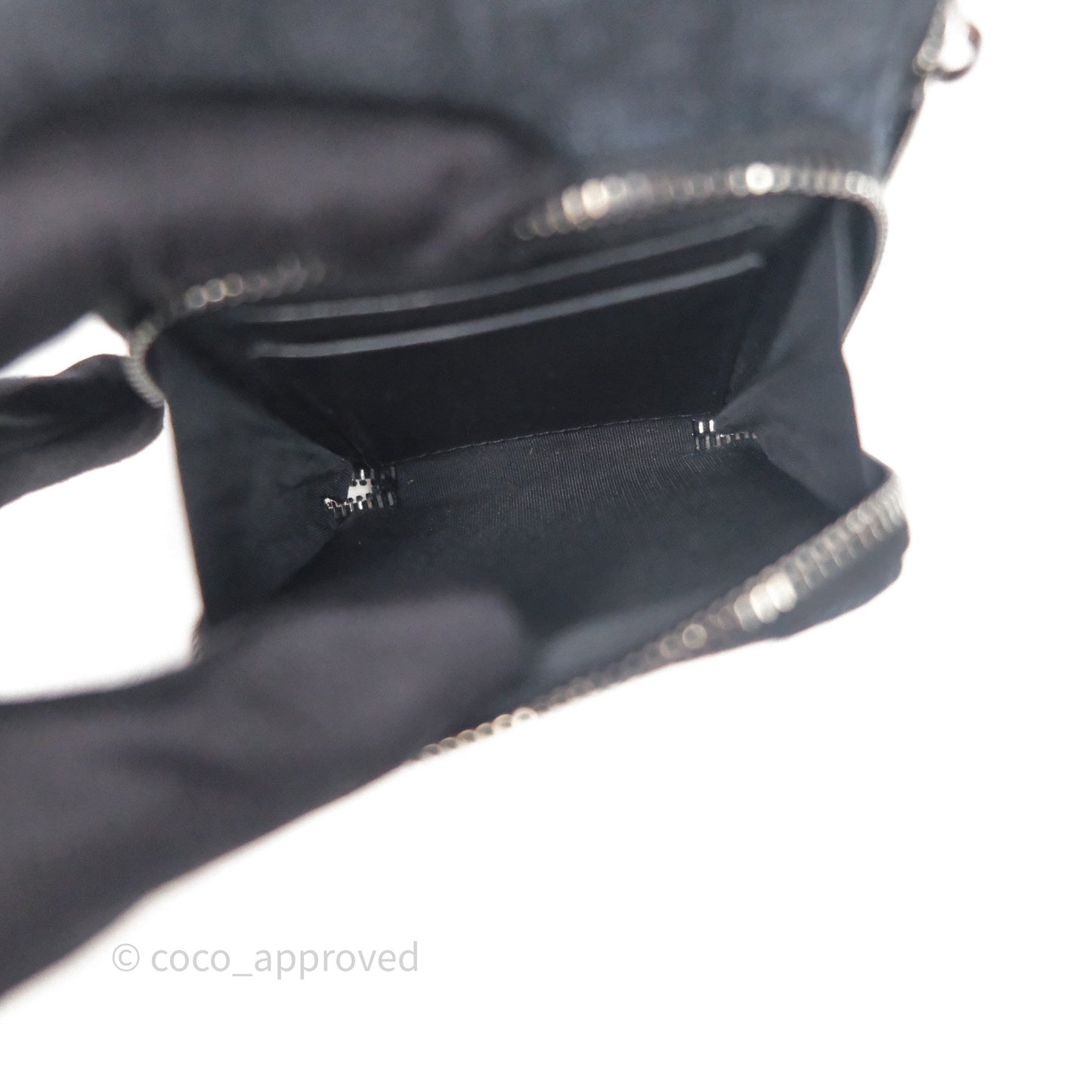 Christian Dior Men's Crossbody Bag Black Oblique Canvas