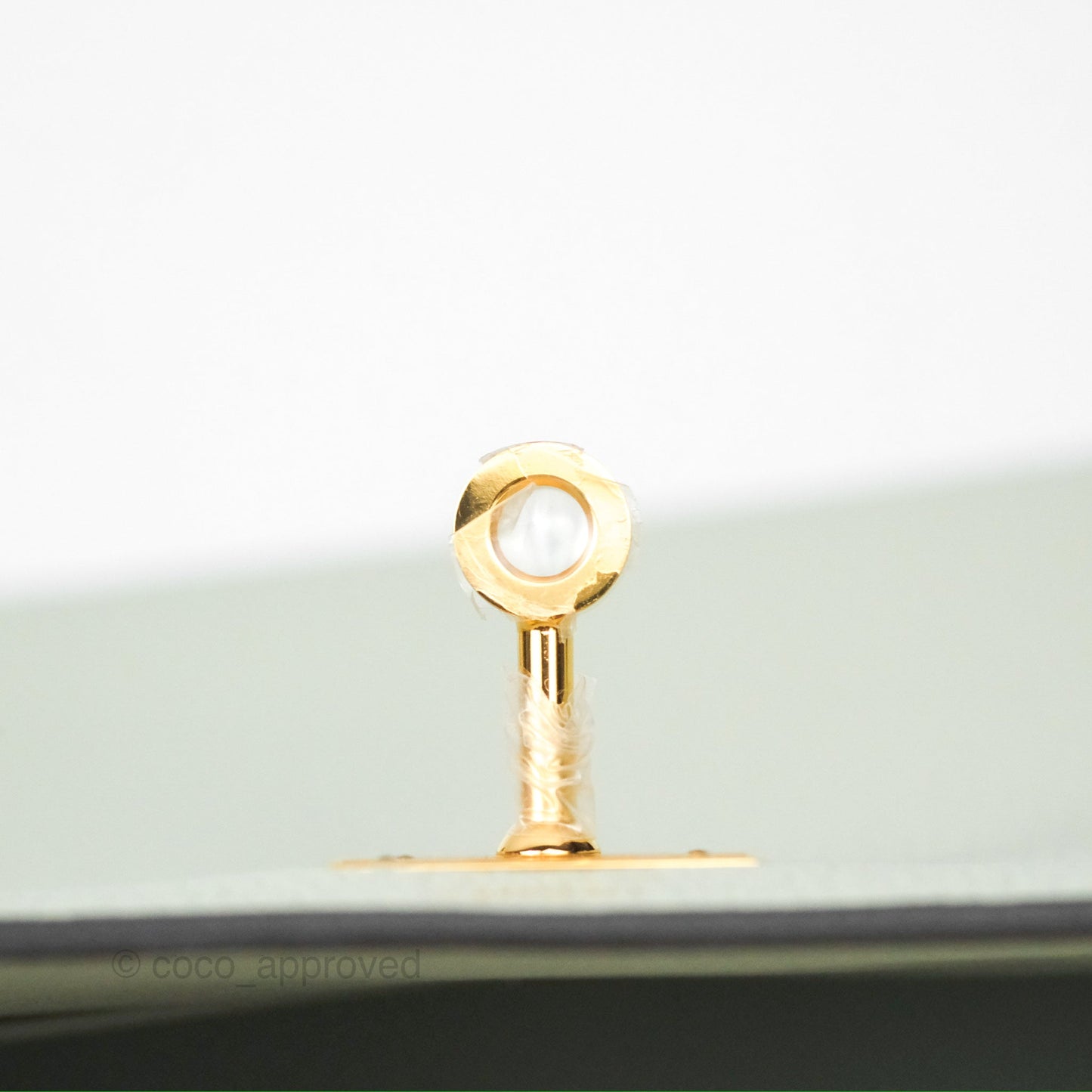 Hermès Kelly II 28 Retourne Togo Gris Neve Gold Hardware