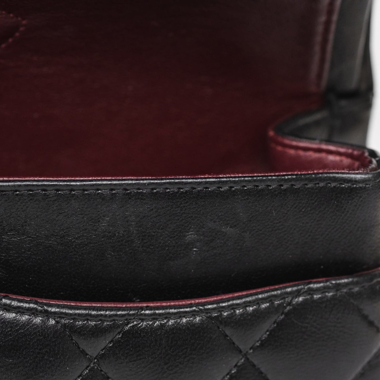 Chanel Small Classic Flap Quilted Black Lambskin Gold Hardware