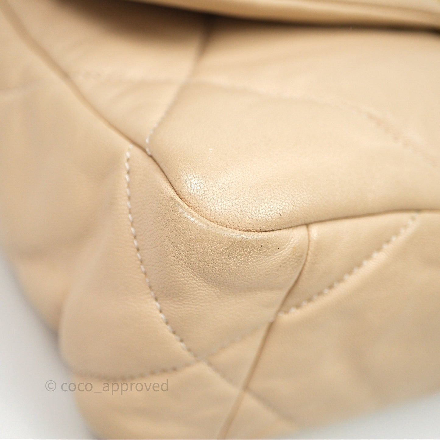 Chanel 19 Small Beige Mixed Hardware