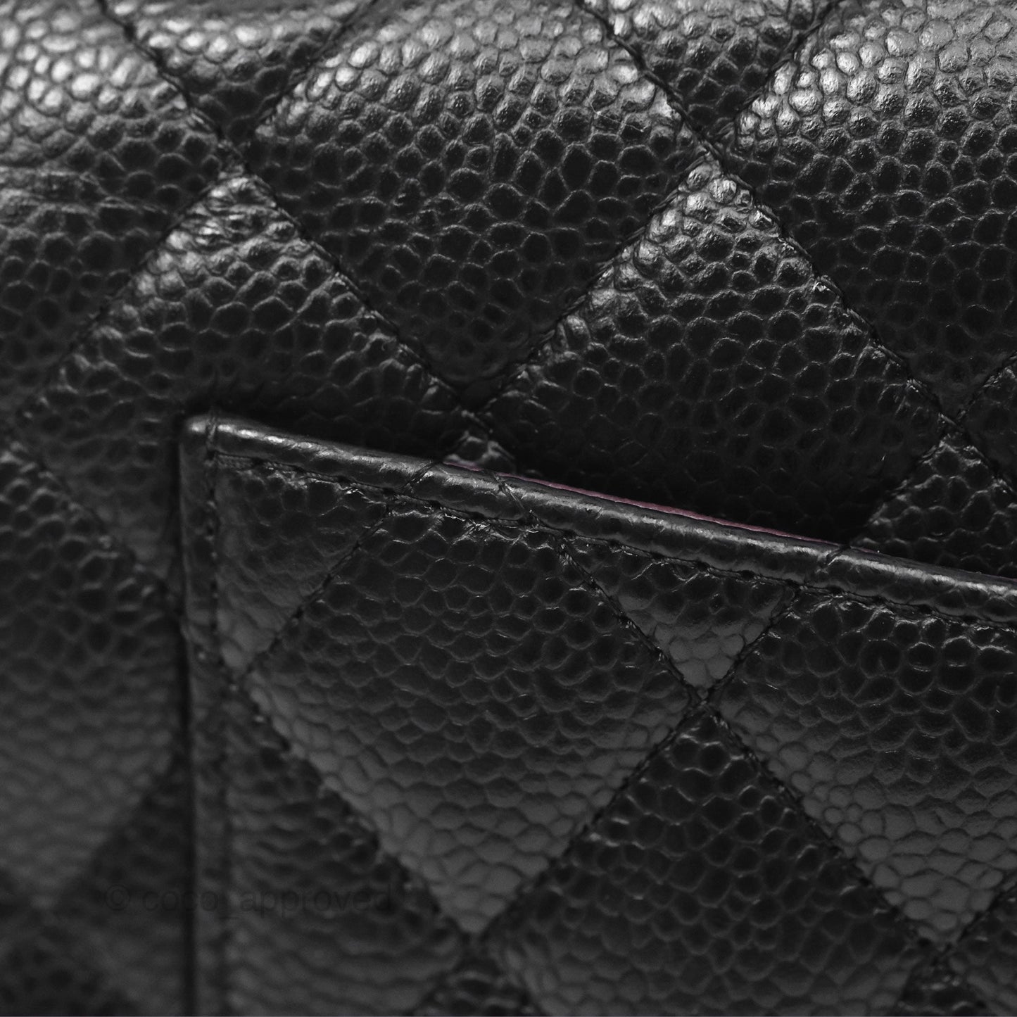 Chanel Small S/M Classic Flap Quilted Black Caviar Gold Hardware