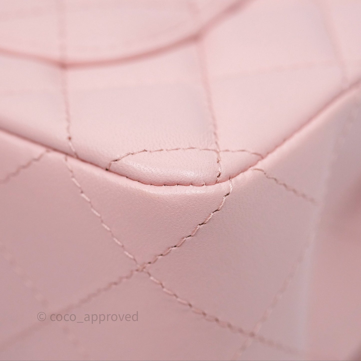 Chanel Quilted Mini Rectangular Flap Pink Lambskin Gold Hardware
