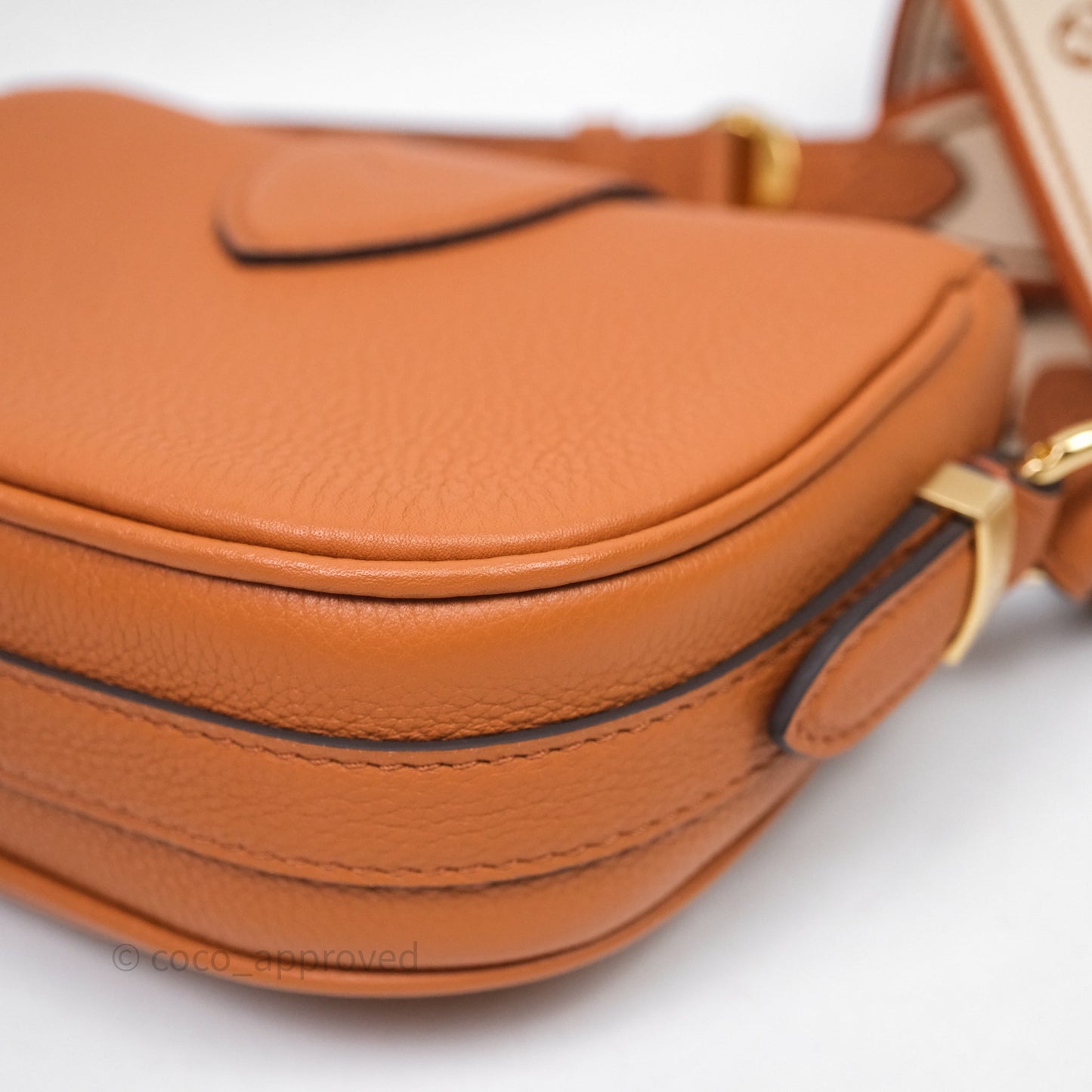 Louis Vuitton Pont 9 Soft PM Brown Grained Calfskin Gold Hardware