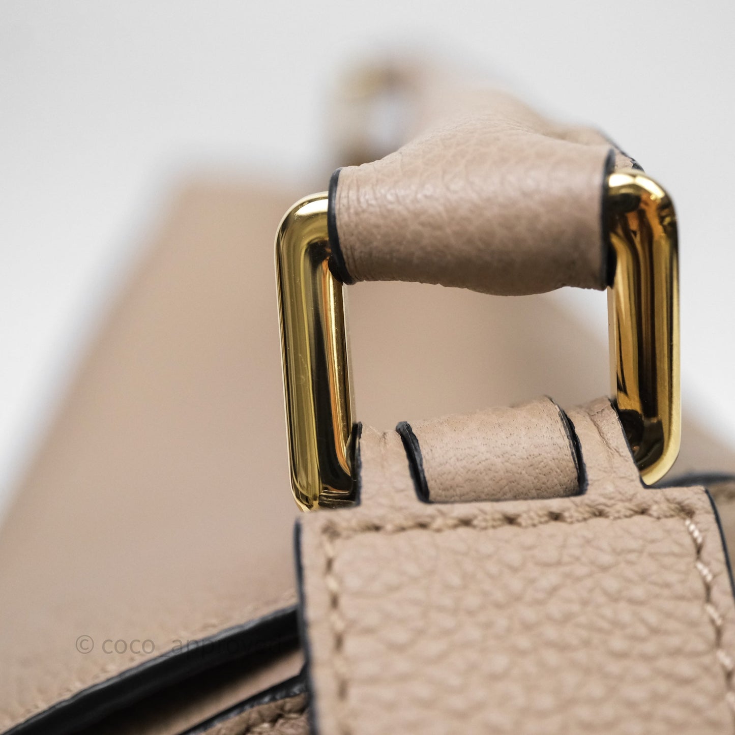 Loewe Small Puzzle Bag Sand Mink Grained Calfskin