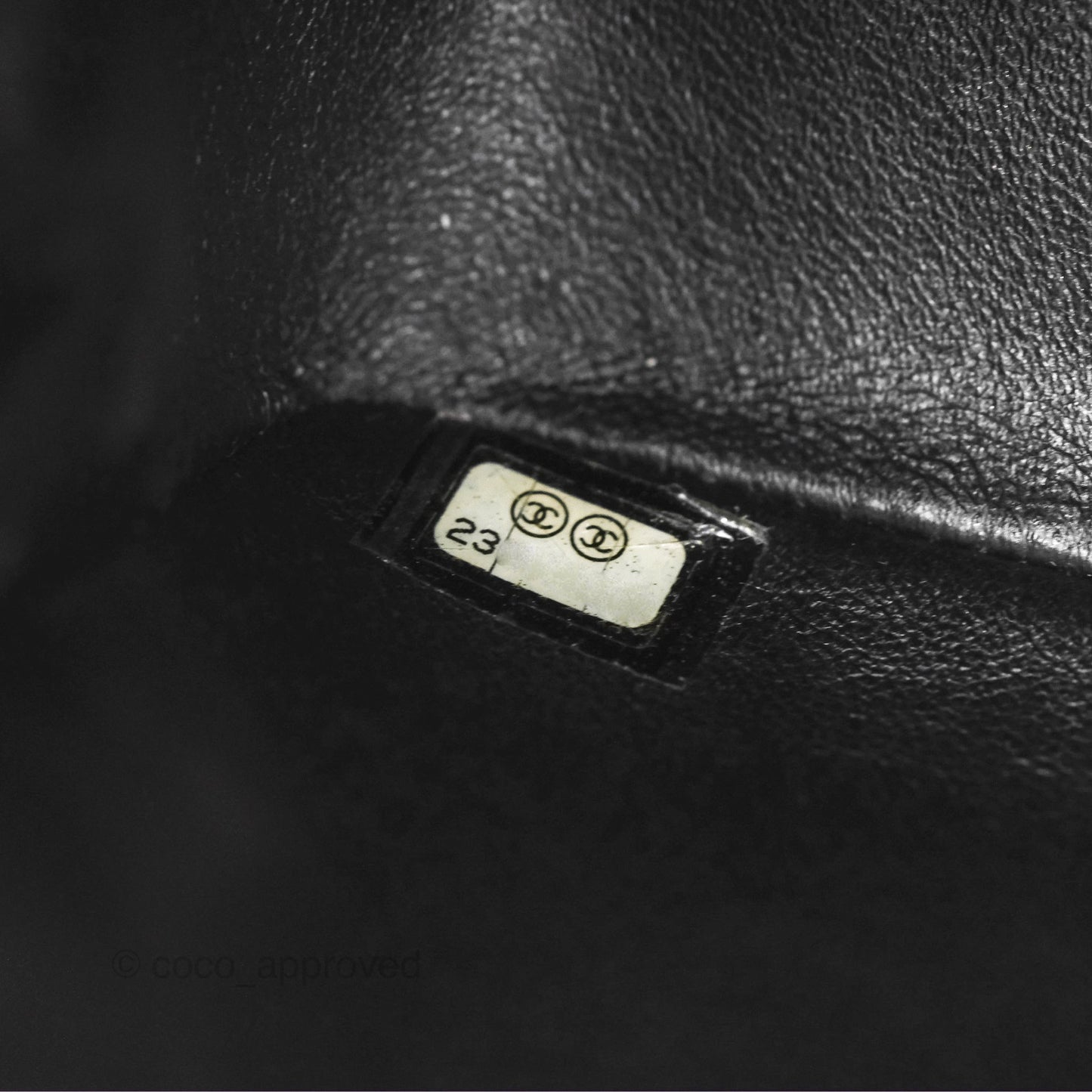 Chanel Mini Rectangular Flap Chevron Black Lambskin Gold Hardware