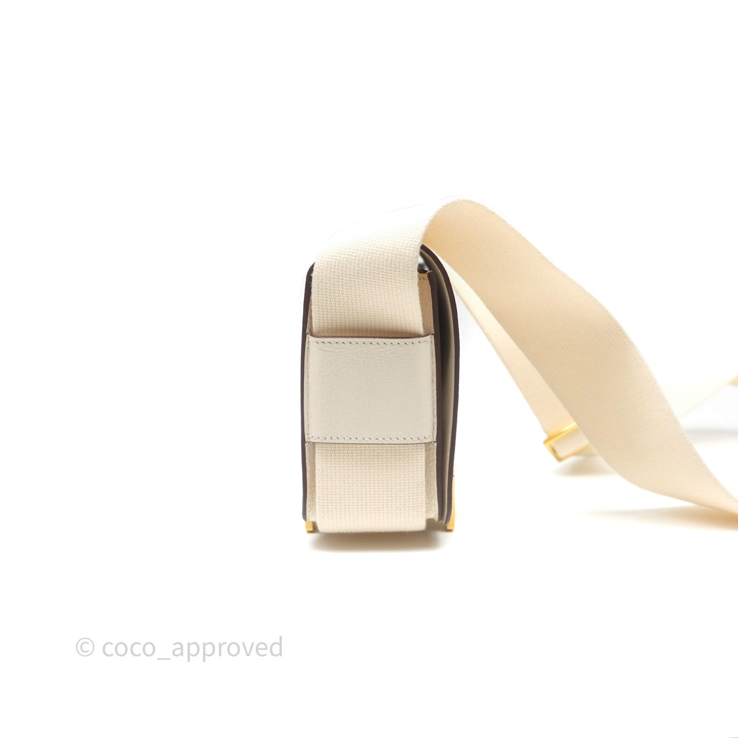 Hermès Geta Bag Nata I2 Chevre Mysore Gold Hardware