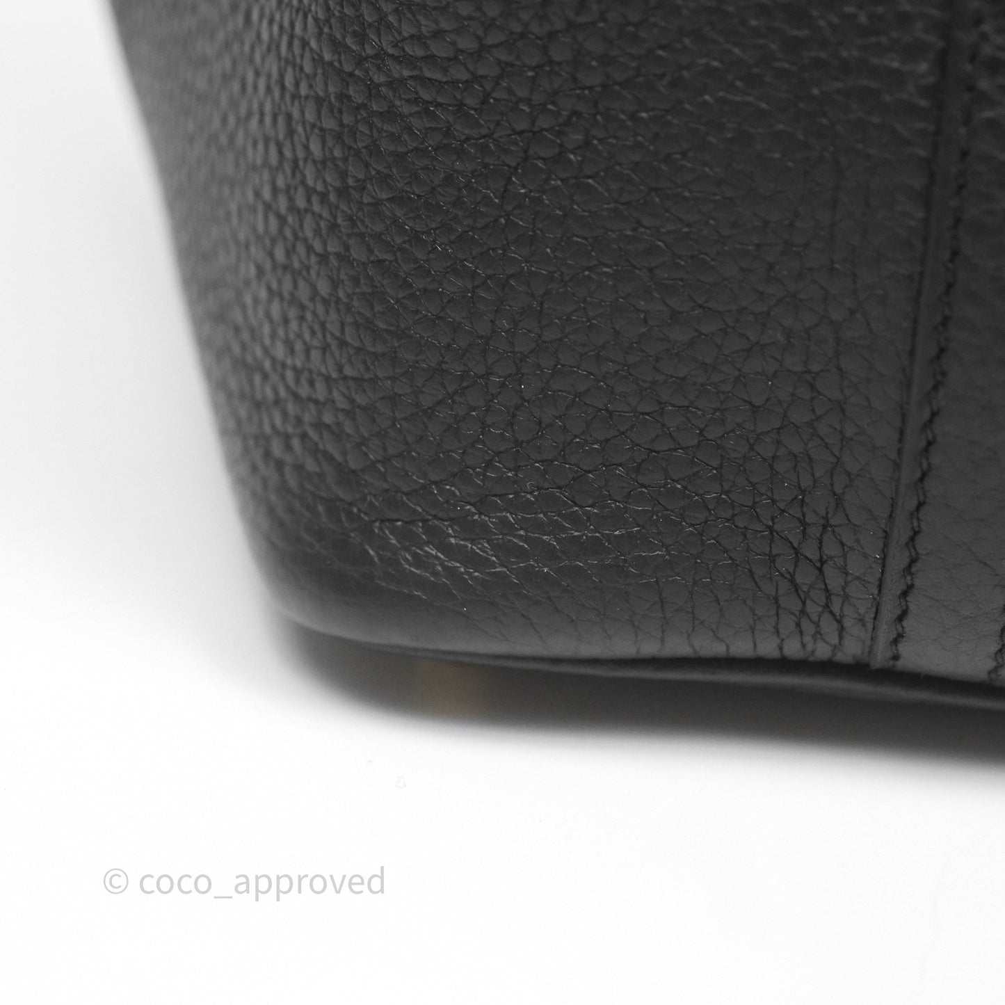Hermès Picotin 18 Black Noir 89 Clemence Gold Hardware