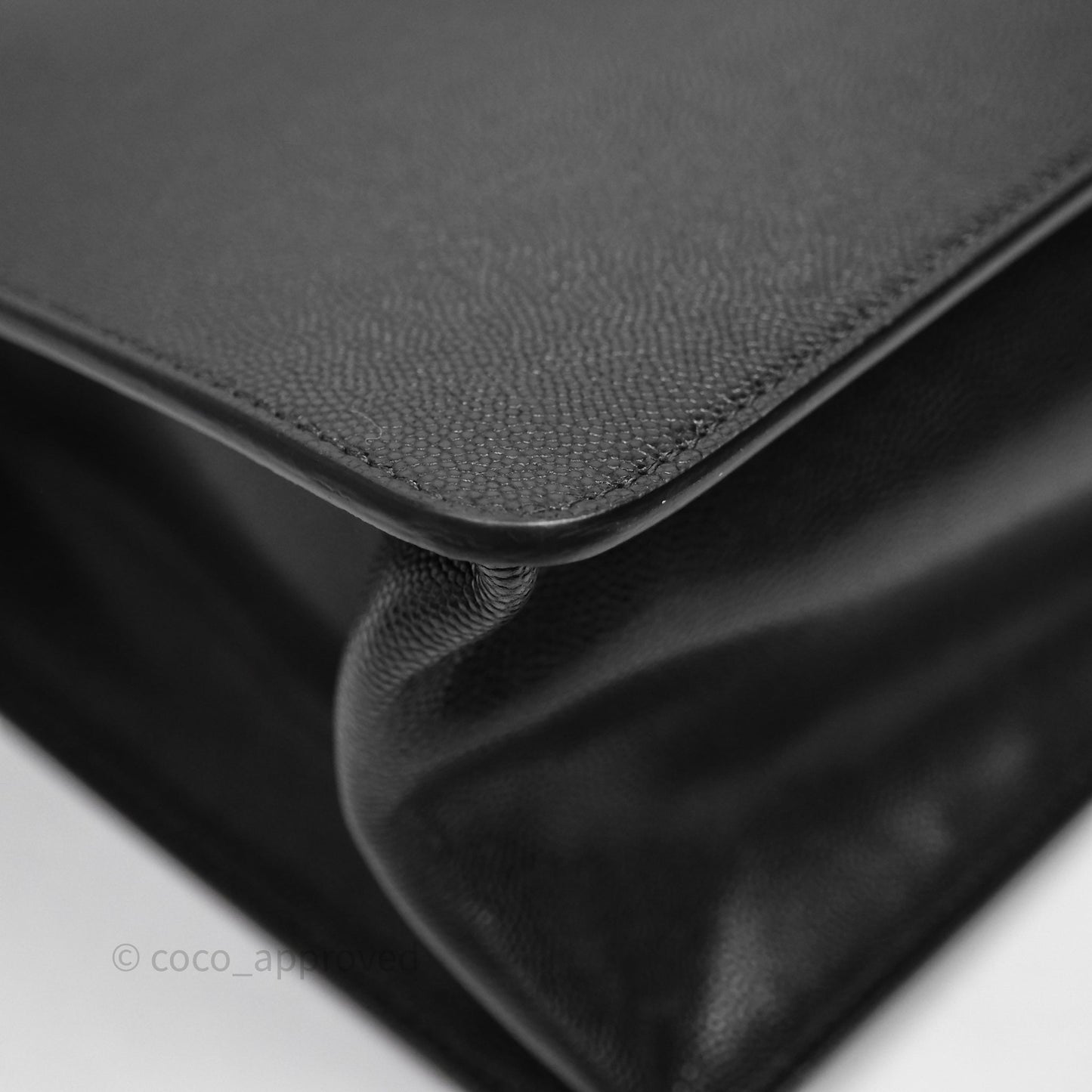 Chanel So Black Quilted Caviar Tote bag