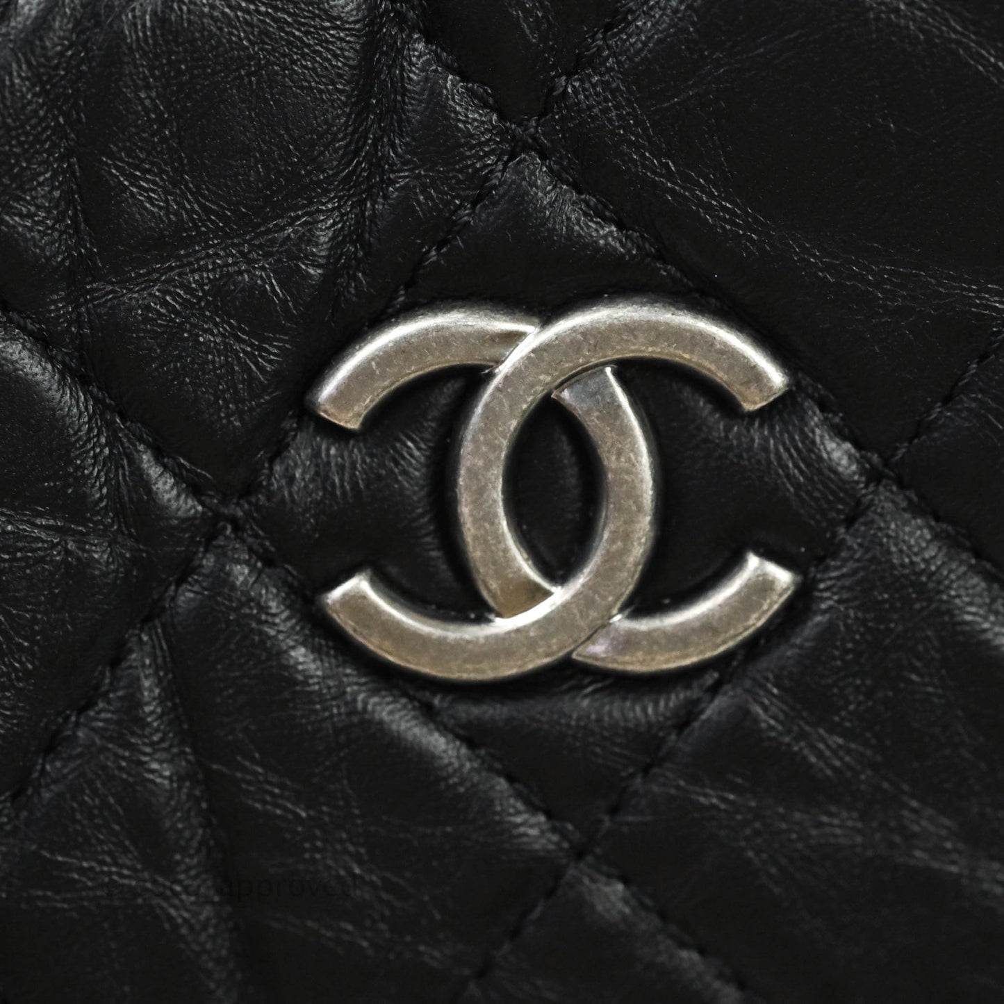Chanel Small Gabrielle Backpack Black Aged Calfskin