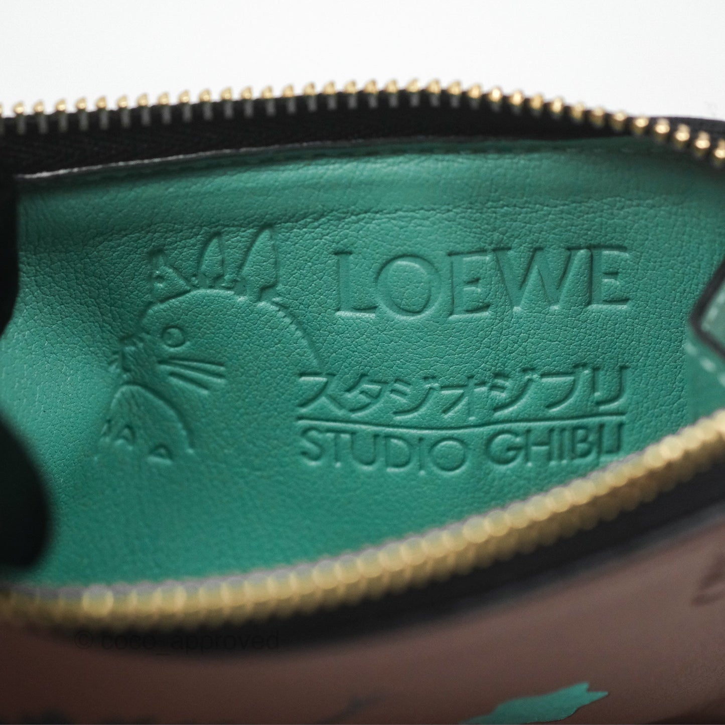 Loewe Studio Ghibli Animation Spirited Away Coin Card Holder